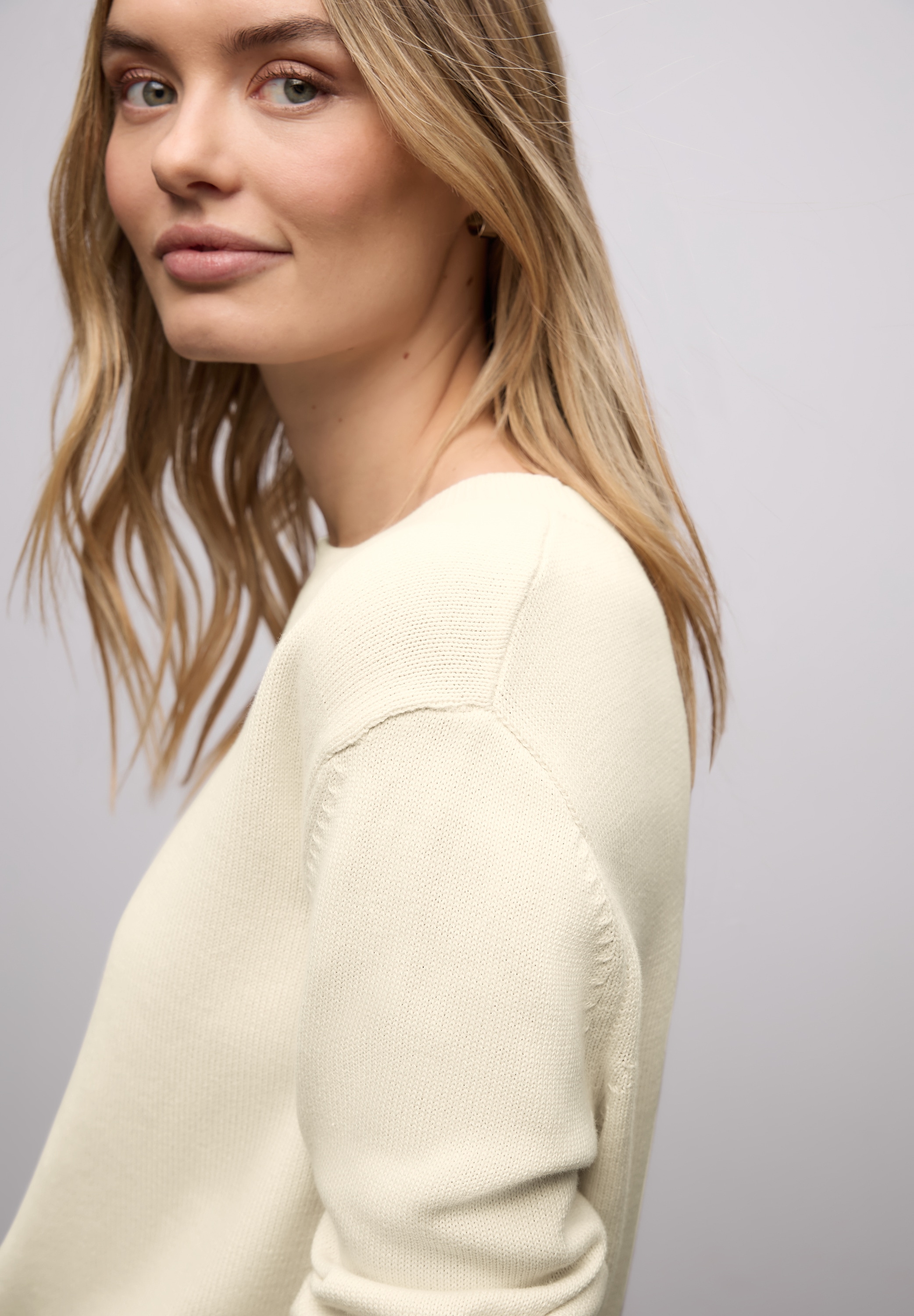 STREET ONE Strickpullover mit Rundhals