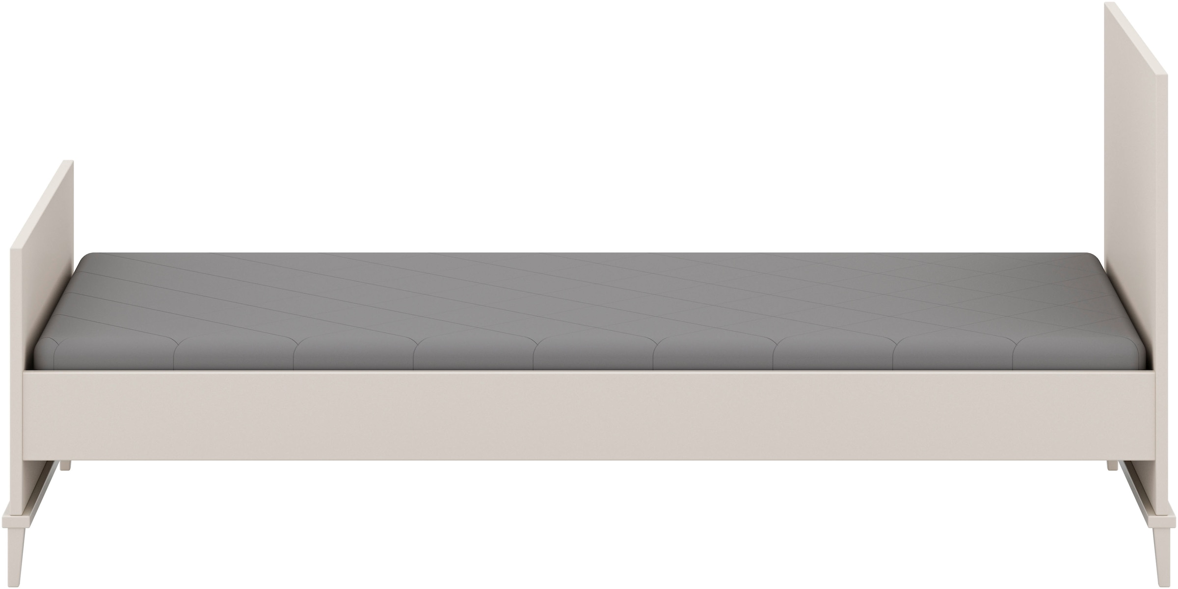 YUNY by PAIDI Kinderbett »SISTER LOU 90x200cm Jugendliege in Beige«, zeitloses und langlebiges Einzelbett, geprüfte Qualität