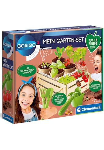 Clementoni® Experimentierkasten »Galileo, Mein Garten-Set«, Made in Europe kaufen