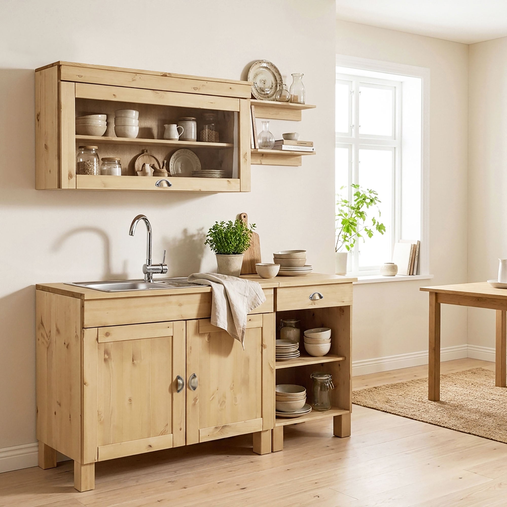 Home affaire Wandboard »Oslo« 50 cm breit, aus massiver Kiefer