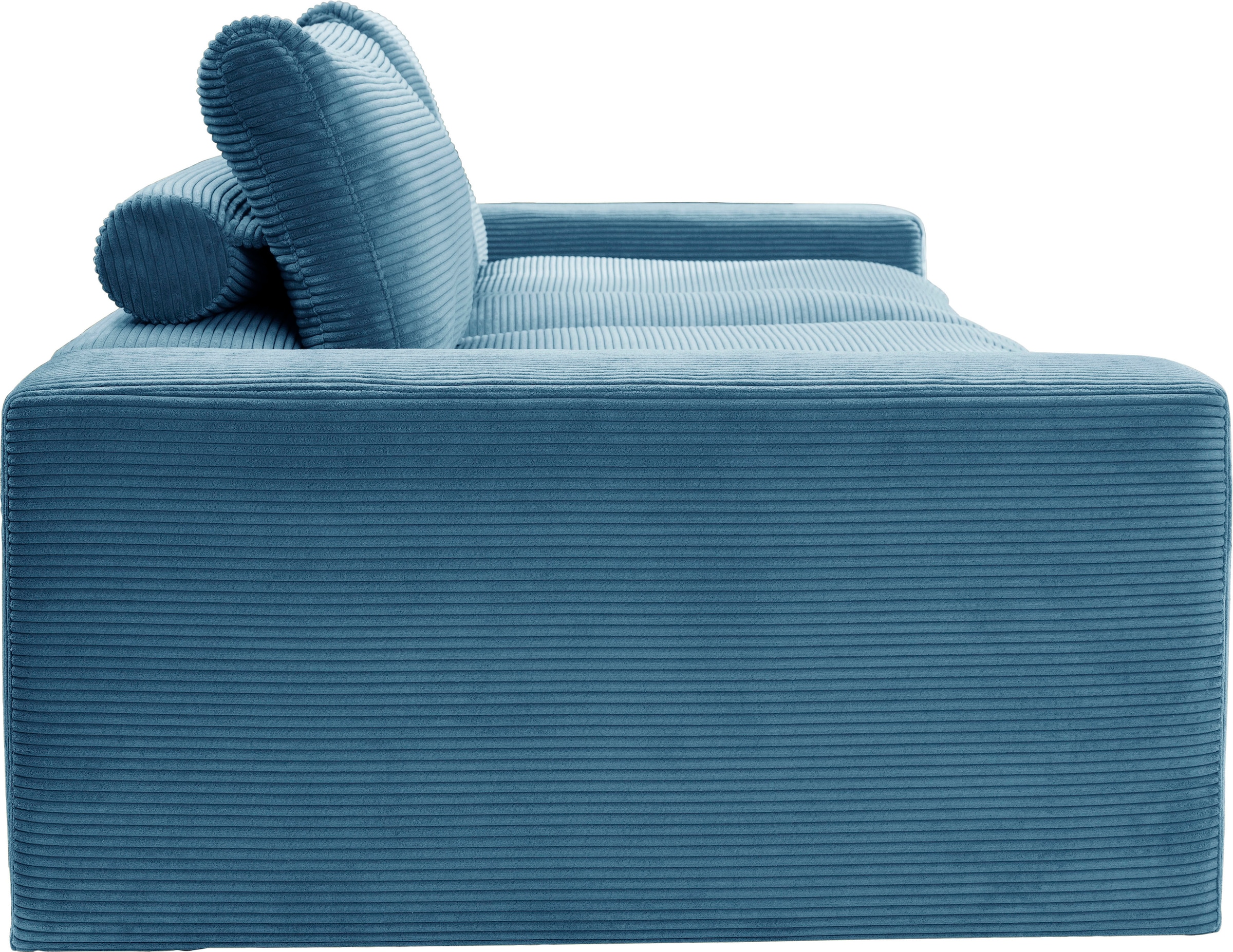 alina Big-Sofa »Sandy«, 256 cm breit und 123 cm tief, in modernem Cordstoff