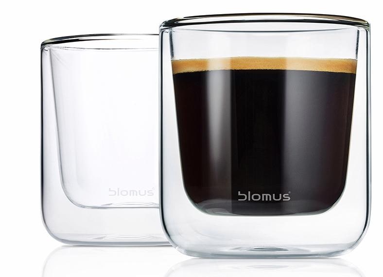 Thermoglas »NERO«, (Set, 2 tlg.), Doppelwandig, Inhalt 200 ml, 2-teilig