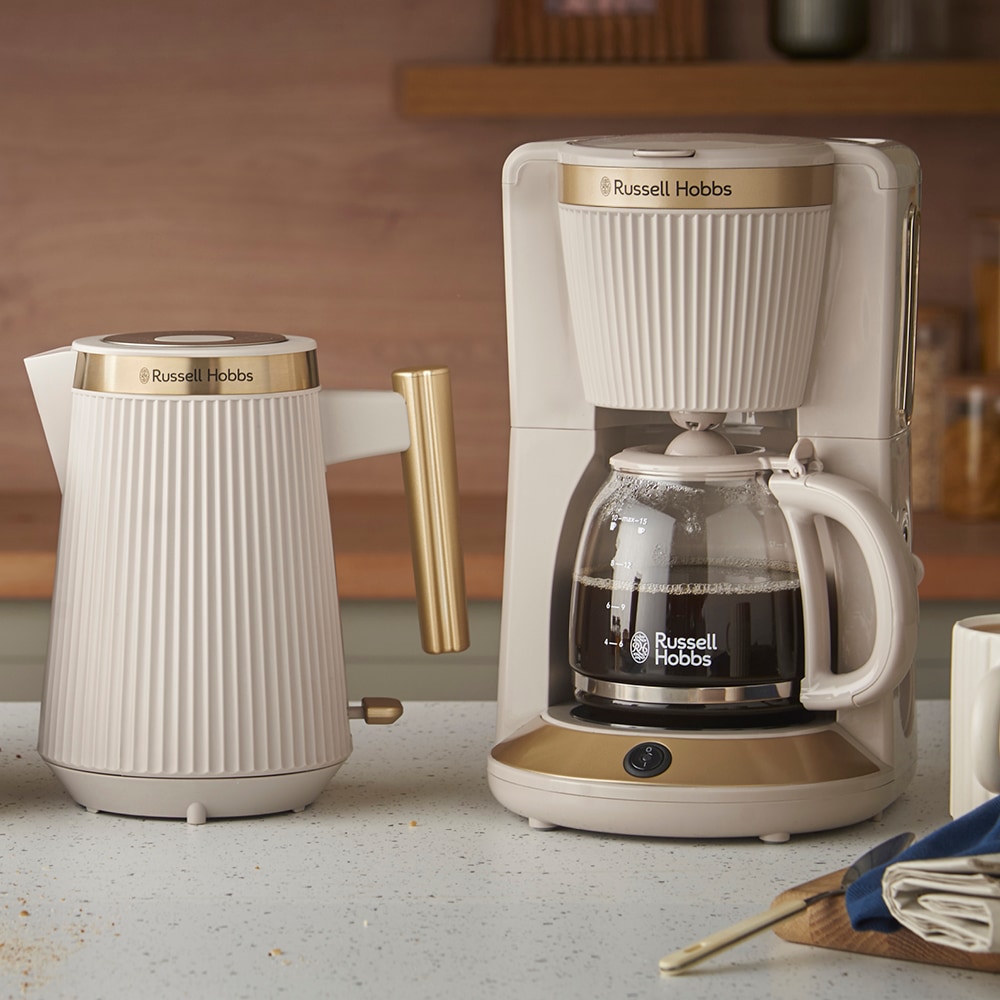 RUSSELL HOBBS Filterkaffeemaschine »Stone 26781-56« 1,25 l Kaffeekanne Warmhaltefunktion, WhilTech-Brühtechnologie