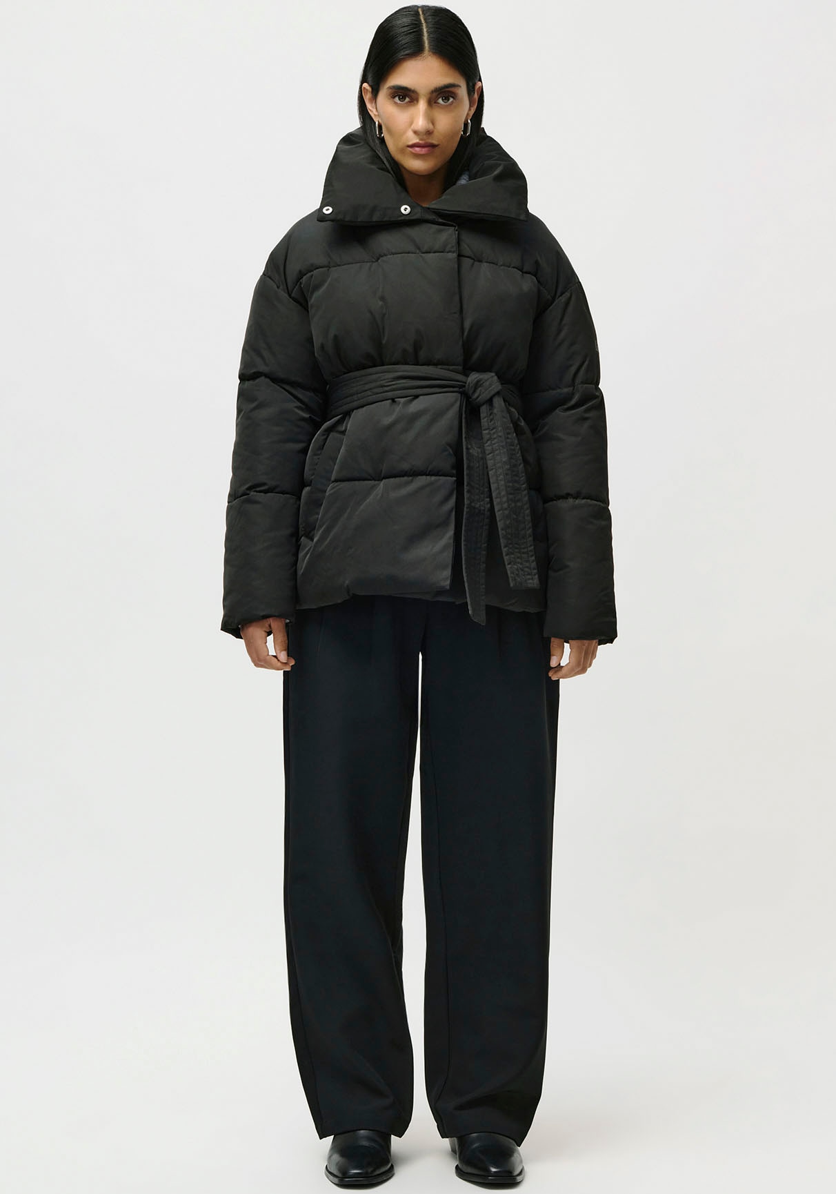 LeGer Steppjacke »Margitta, LeGer by Lena Gercke« ohne Kapuze Regular fit mit Rundhalsausschnitt