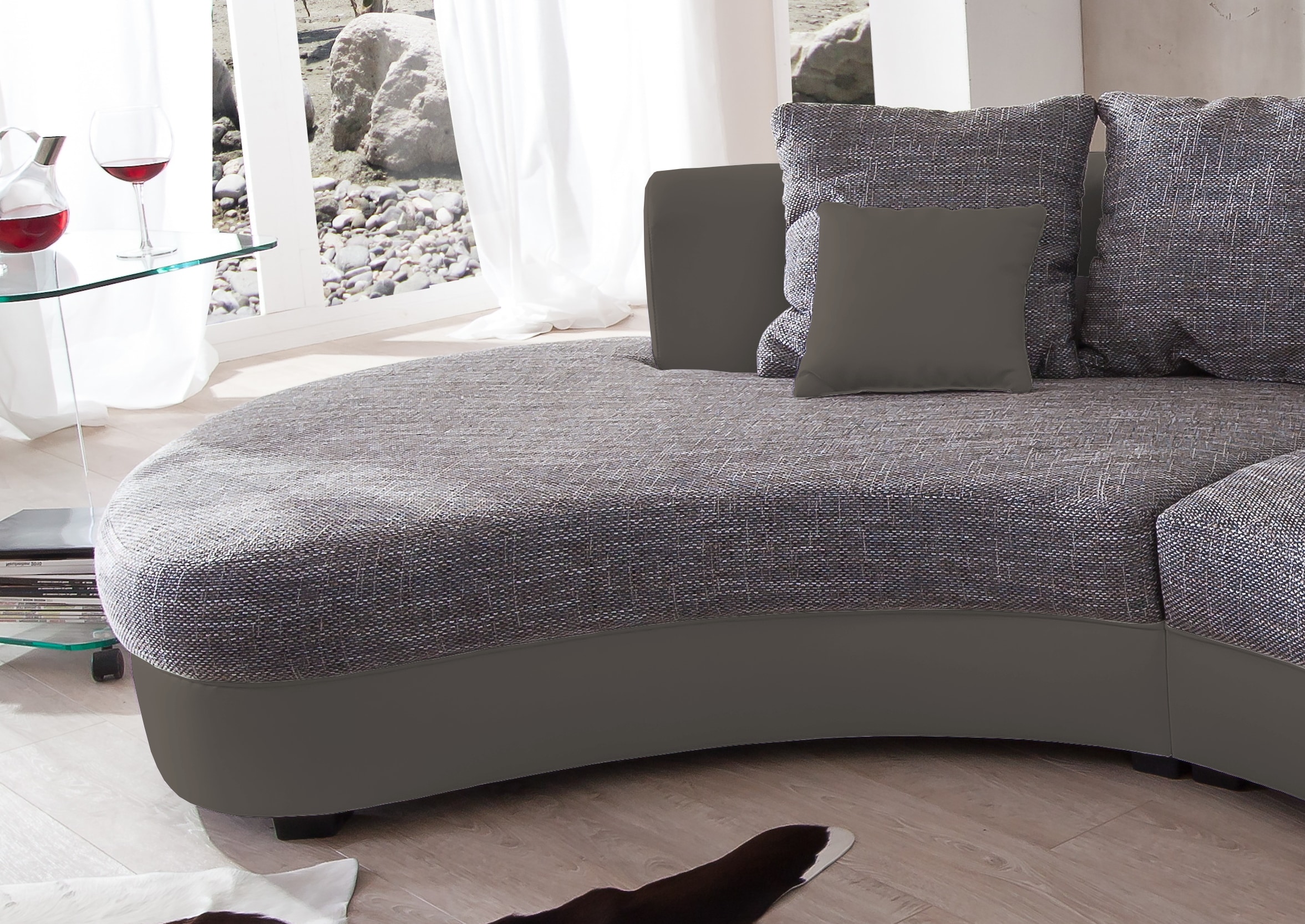 INOSIGN Ecksofa »Limoncello organische Formensprache, L-Form«, ergonomische Form