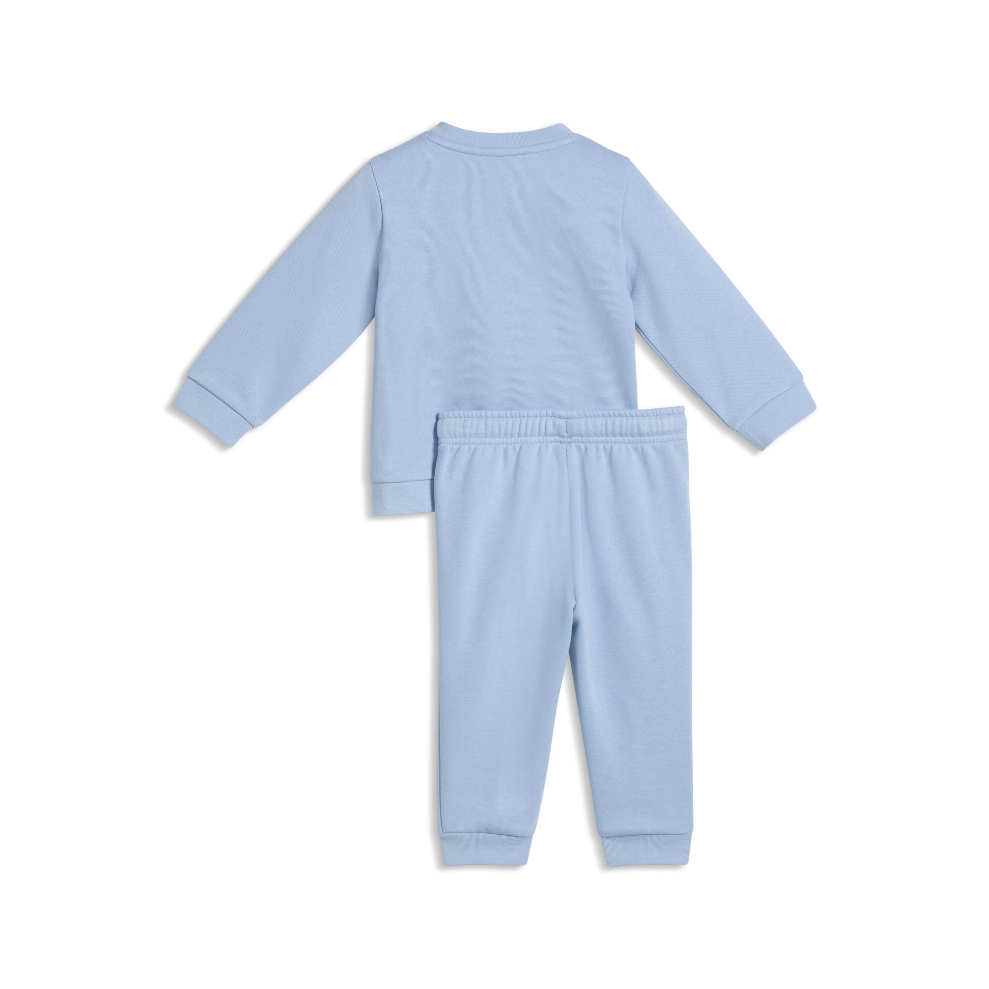 PUMA Trainingsanzug »MINICATS ESS CREW SET FL INF« 2 aus kuscheligem Fleecestoff