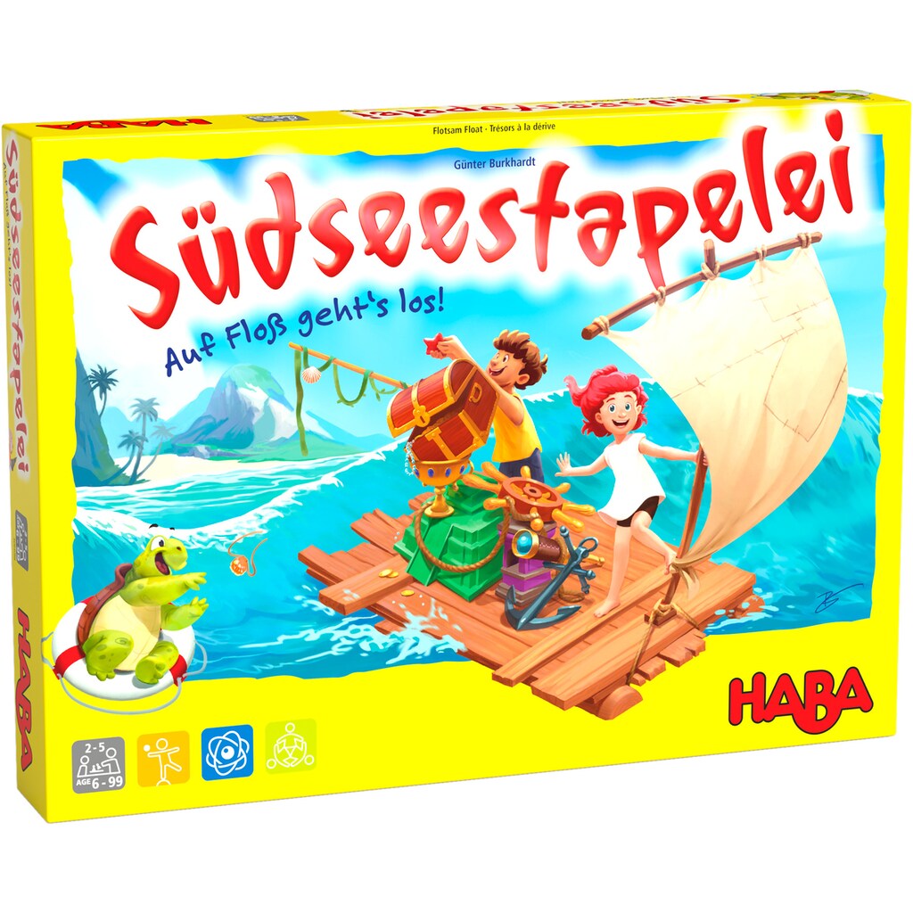 Haba Spiel »Südseestapelei«, Made in Germany
