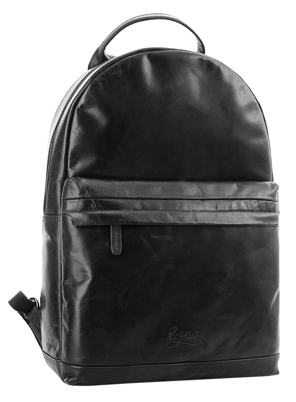 X-Zone Laptoprucksack, echt Leder