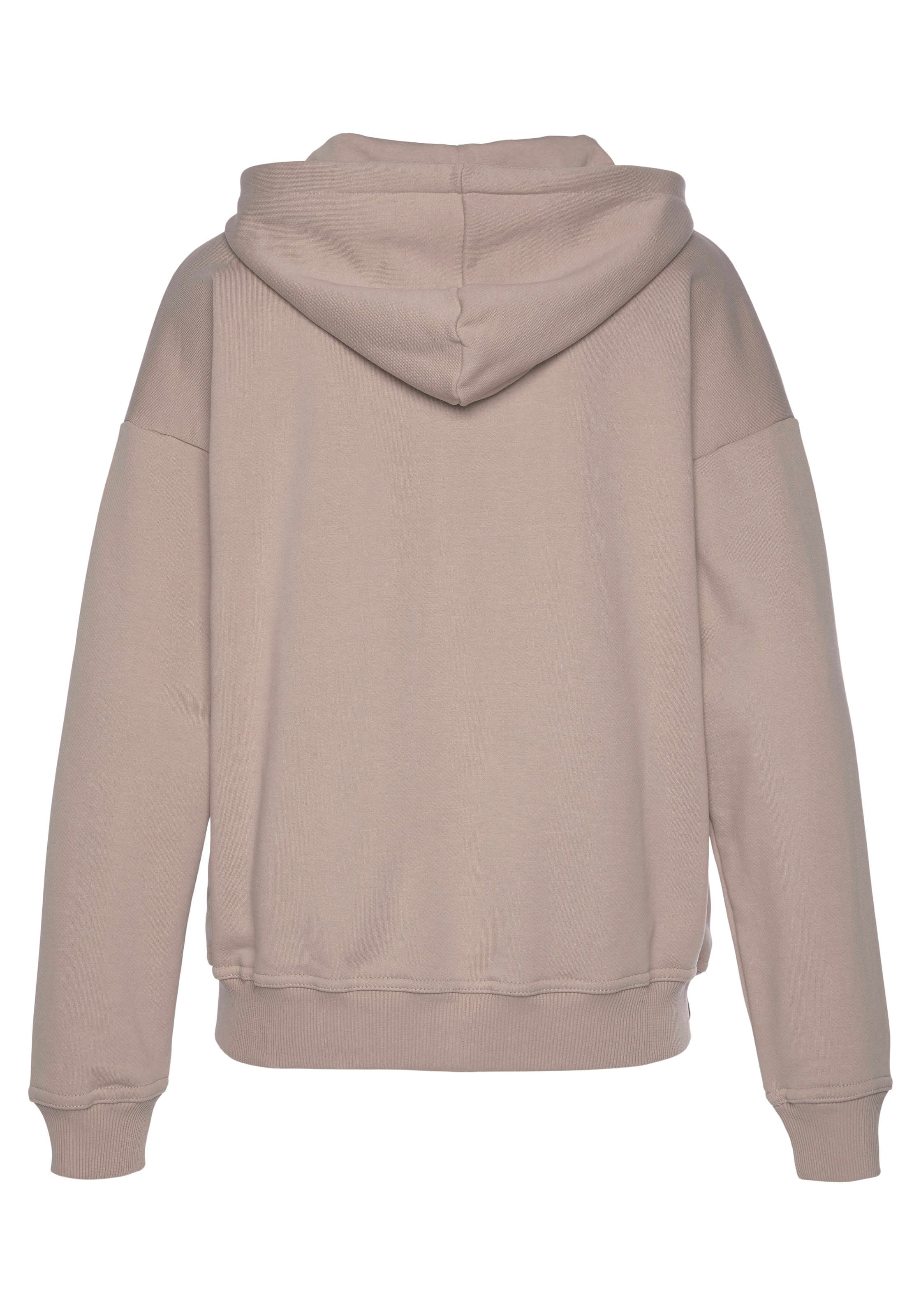 LASCANA Hoodie, aus organischer Baumwolle, Loungewear