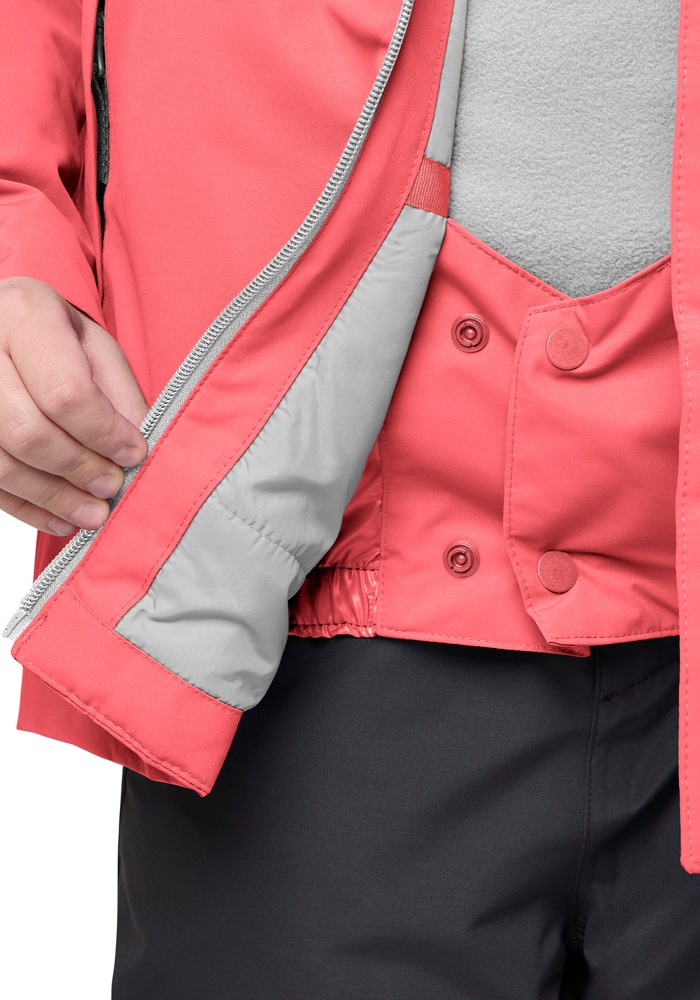 Jack Wolfskin Outdoorjacke »ACTAMIC 2L INS JACKET K« mit Kapuze