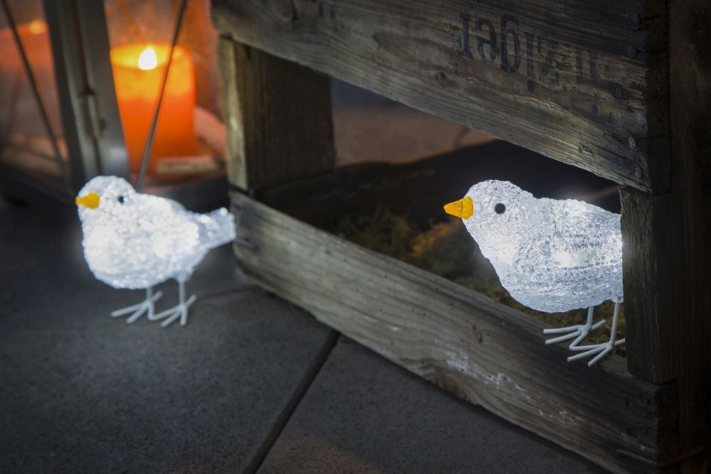 KONSTSMIDE LED-Lichterkette »Weihnachtsdeko aussen«, 40 kalt weiße Dioden  auf Rechnung bestellen