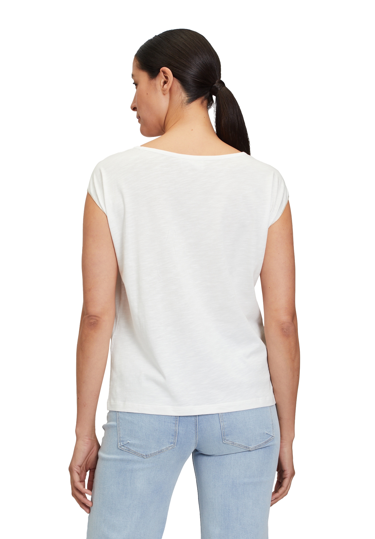 Cartoon Kurzarmshirt »Rundhals-Shirt mit Placement«