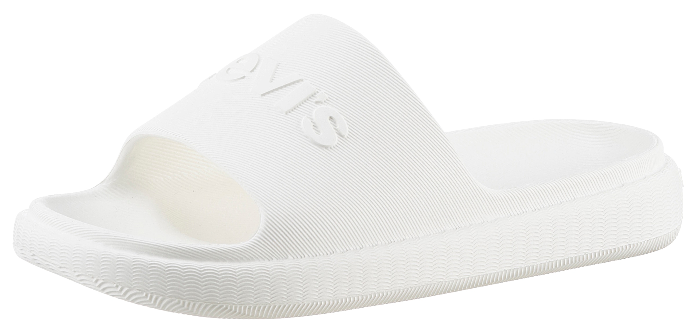 Levi's® Badepantolette »JUNE NEXT S«, Sommerschuh, Schlappen, Poolslides mit leichter Laufsohle