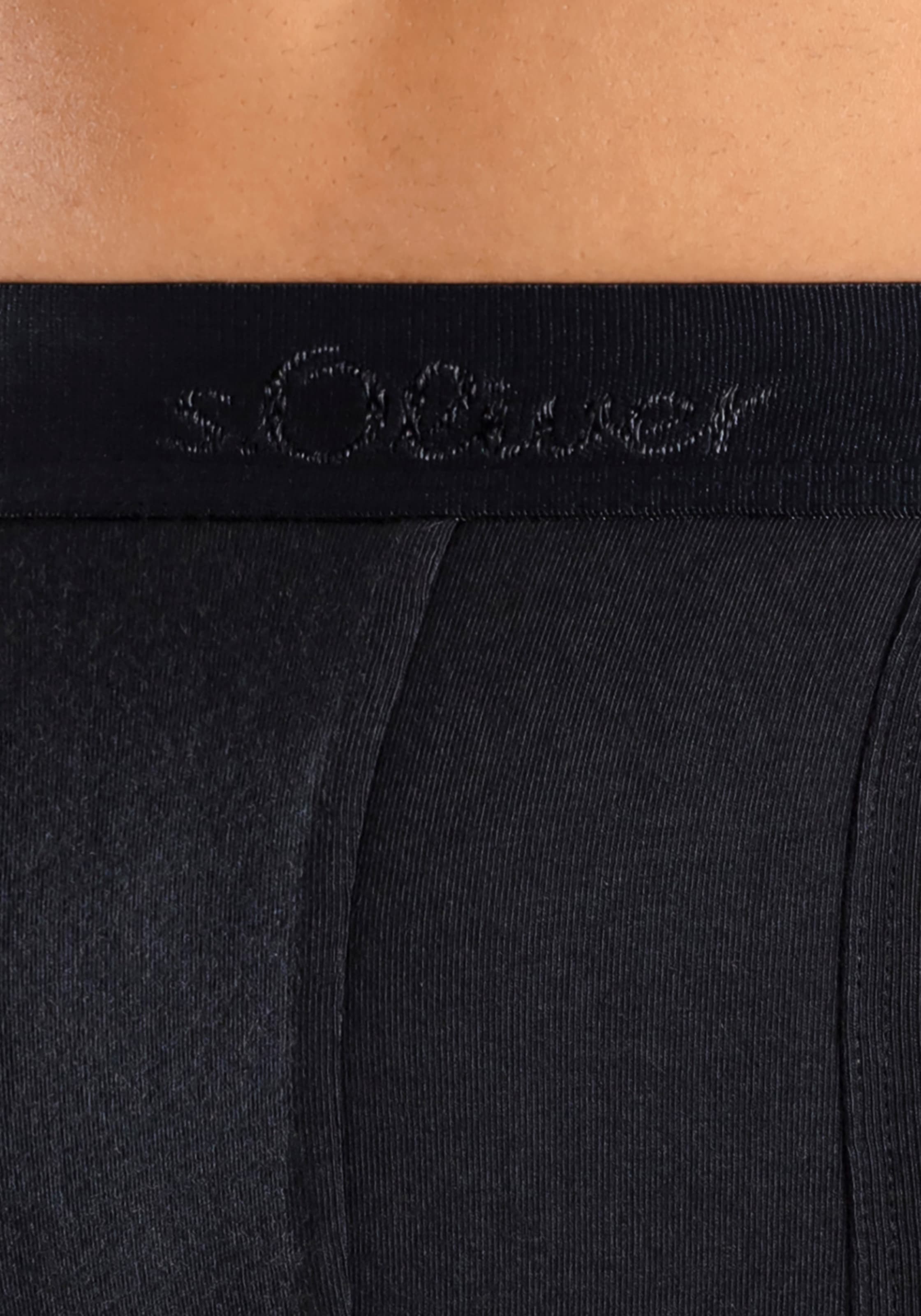s.Oliver Hipster, (Packung, 2 St.), knapp sitzende Boxershorts aus weichem Modal