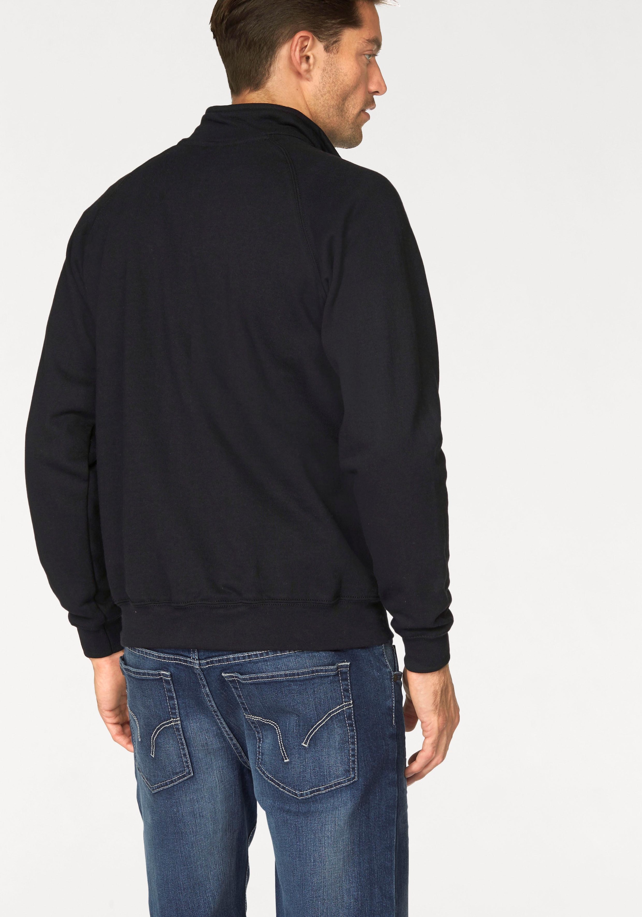 Fruit of the Loom Sweatjacke, aus Baumwollmischung