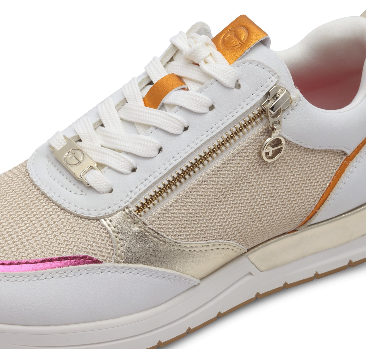 Tamaris Keilsneaker, Freizeitschuh, Halbschuh, in schmaler Form, vegane Verarbeitung