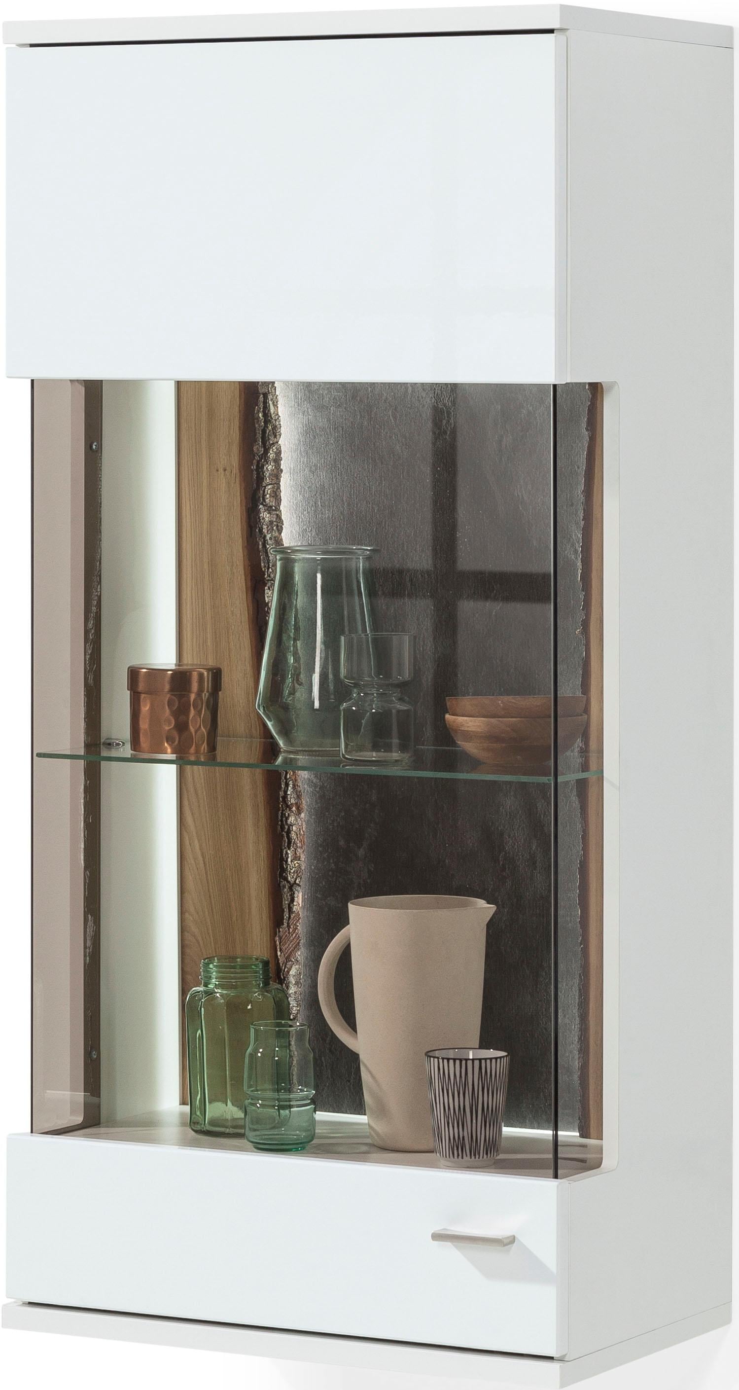 set one by Musterring Vitrine »TACOMA«, Typ 21/22, Höhe 126,4 cm, mit getönter Glastür