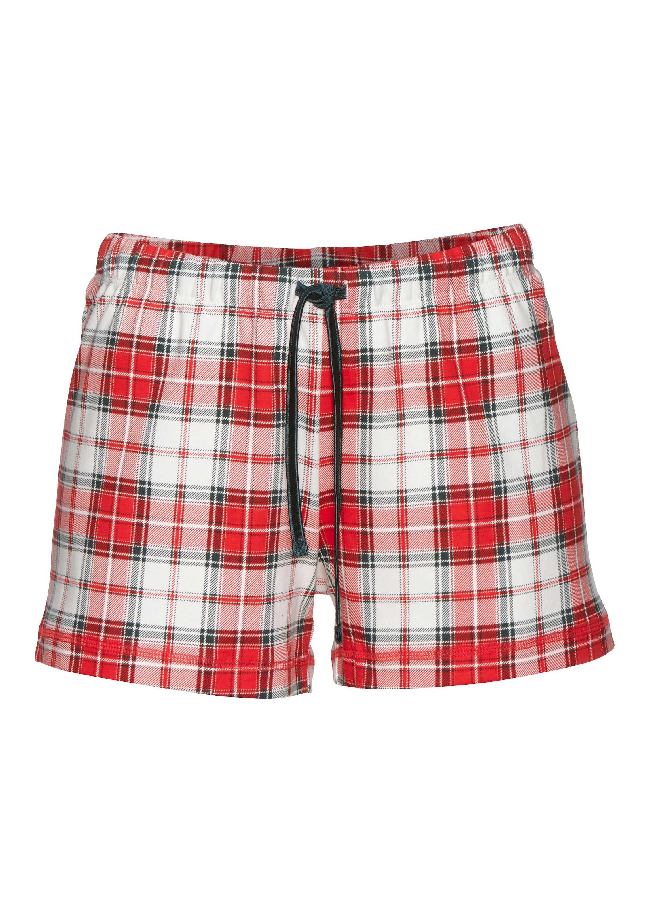 LASCANA Schlafshorts, mit Karomuster