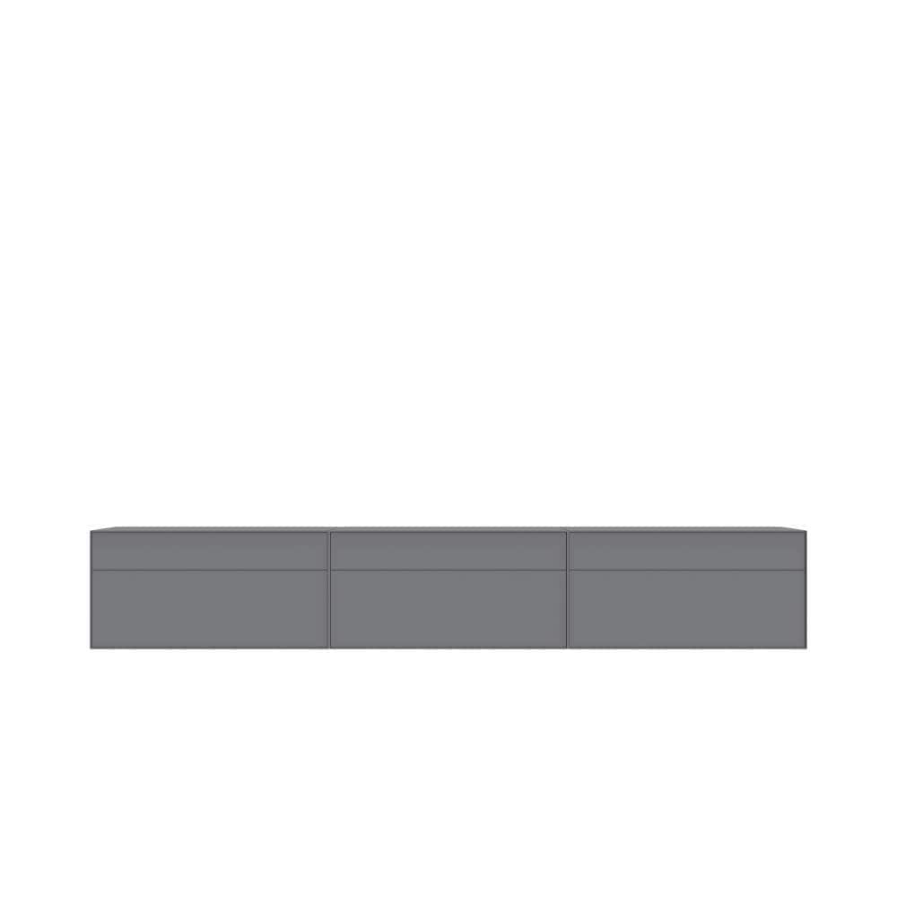 LeGer Home by Lena Gercke Lowboard »Essentials, TV-Board, TV-Kommode, TV-Schrank,  TV-Möbel« 3 Stk. tlg. Breite: 333 cm, UV lackiert, Push-to-open-Funktion