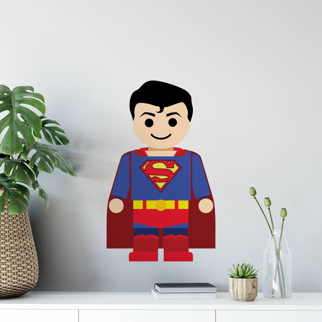 Superman«, Wall-Art selbstklebend, Superheld bequem Wandtattoo St.), entfernbar (1 »Spielfigur bestellen