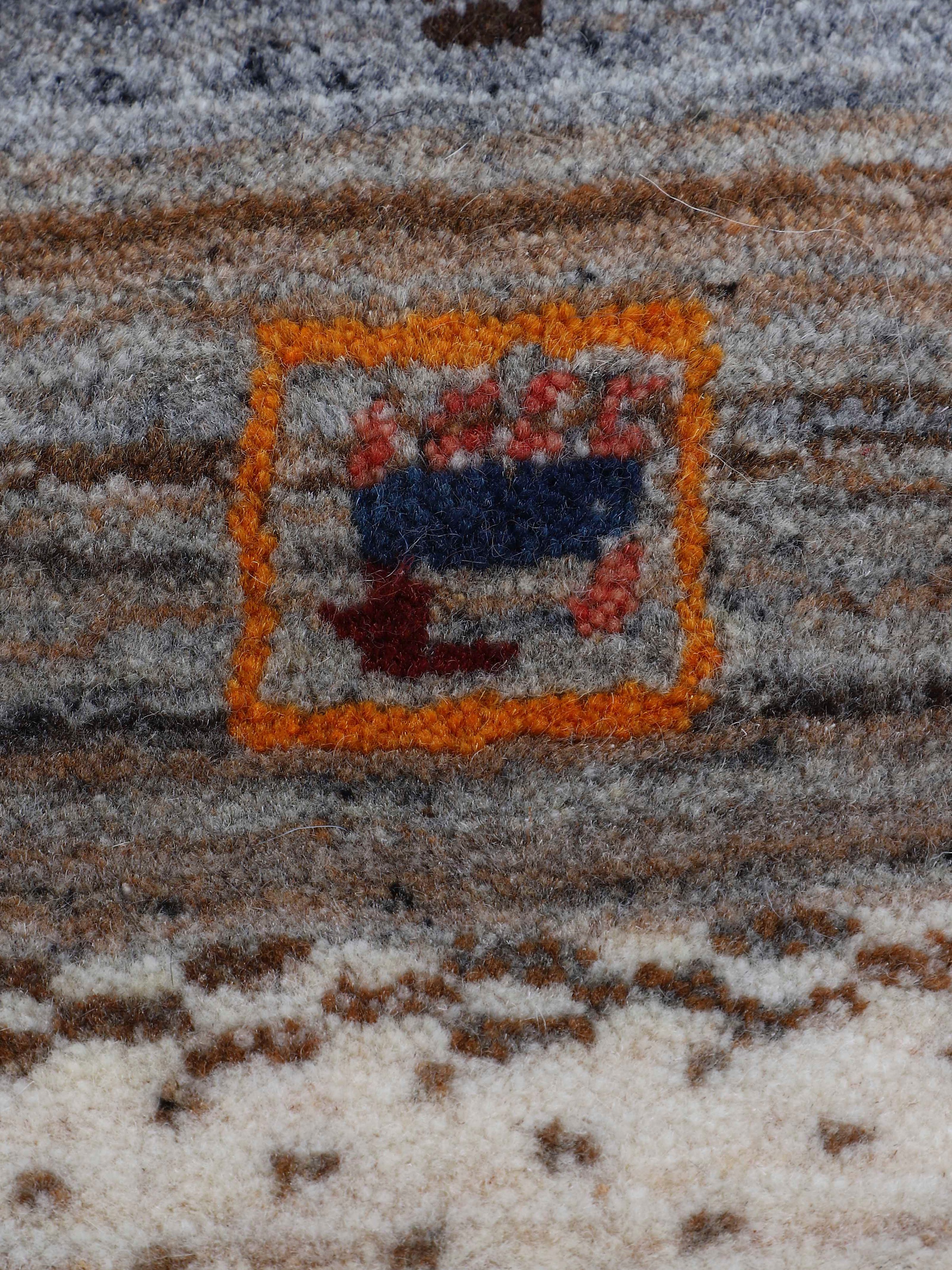 carpetfine Wollteppich »Gabbeh Vida«, rechteckig, 15 mm Höhe, reine Wolle, weicher Flor, auch als Läufer erhältlich