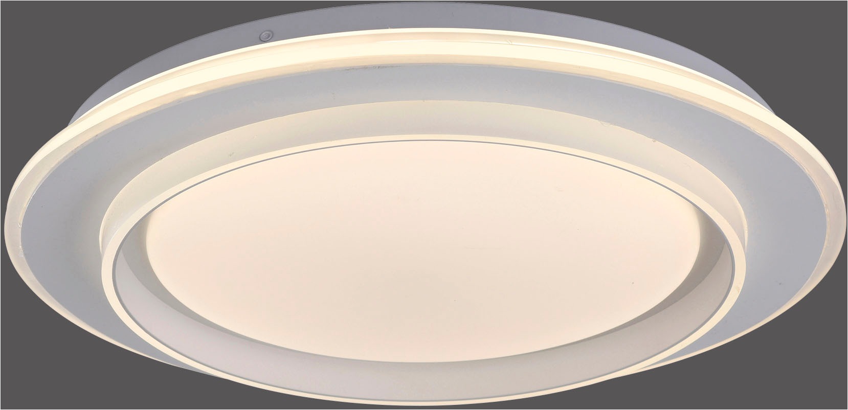 JUST LIGHT LED Deckenleuchte »LAGO« LED-Board 1 Stk. warmweiß - kaltweiß CCT-Farbtemperatursteuerung, Infrarot-FB, Stufenlos dimmbar, Memory