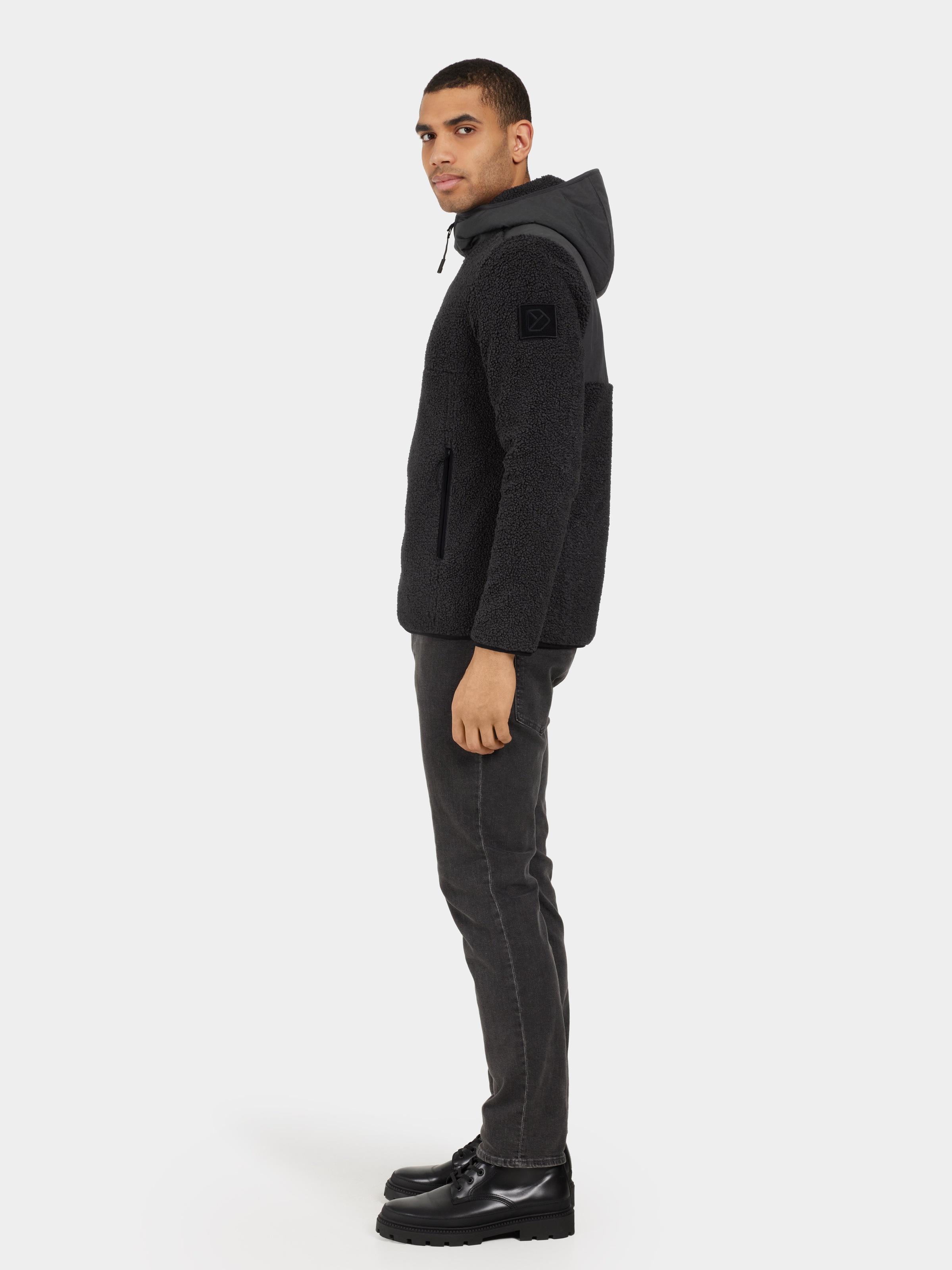 Didriksons Fleecejacke »BENNO USX FULLZIP«, mit Kapuze