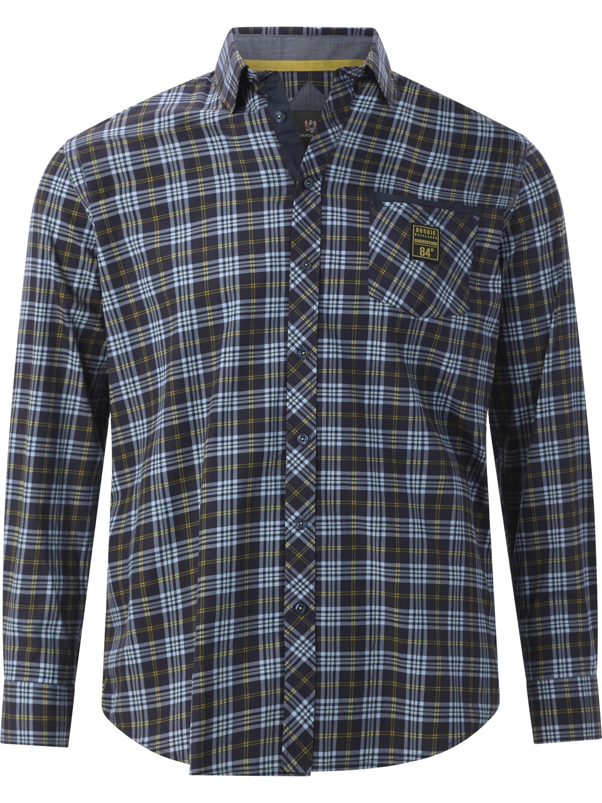 Jan Vanderstorm Langarmhemd »Hemd JORGREN«