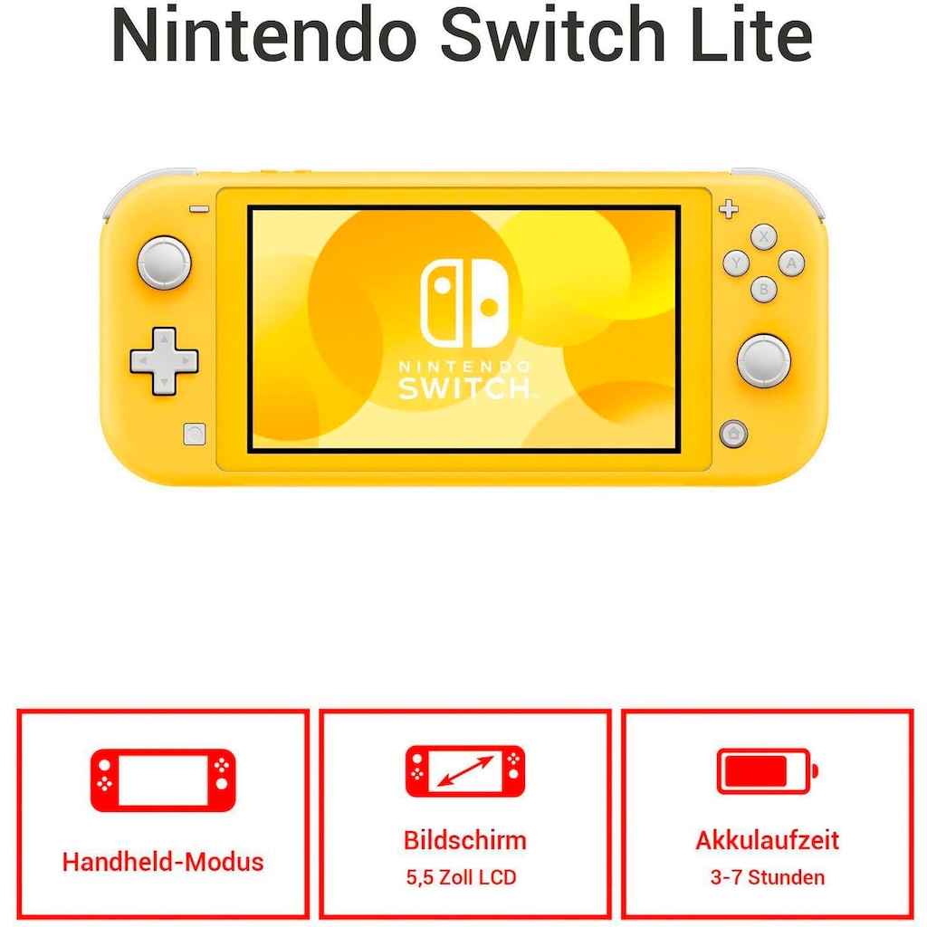Nintendo Switch Konsolen-Set »Lite«, inkl. Mario 3D World + Bowser's Fury
