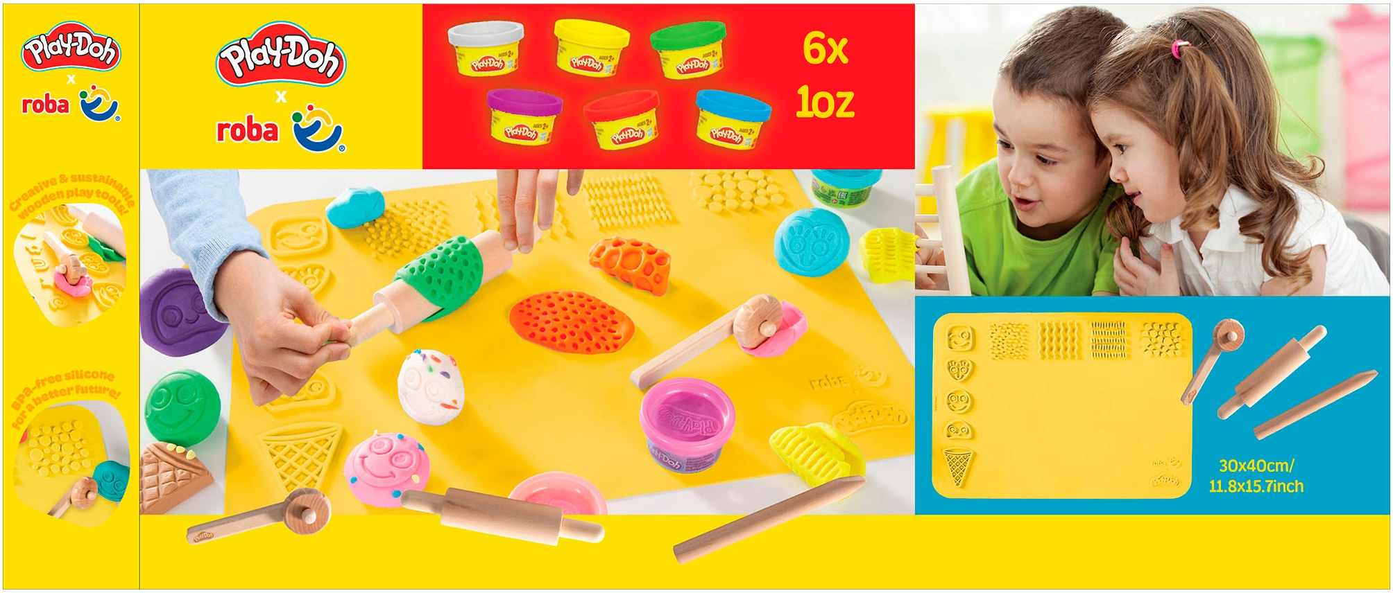 roba® Knetform-Set »Play-Doh«