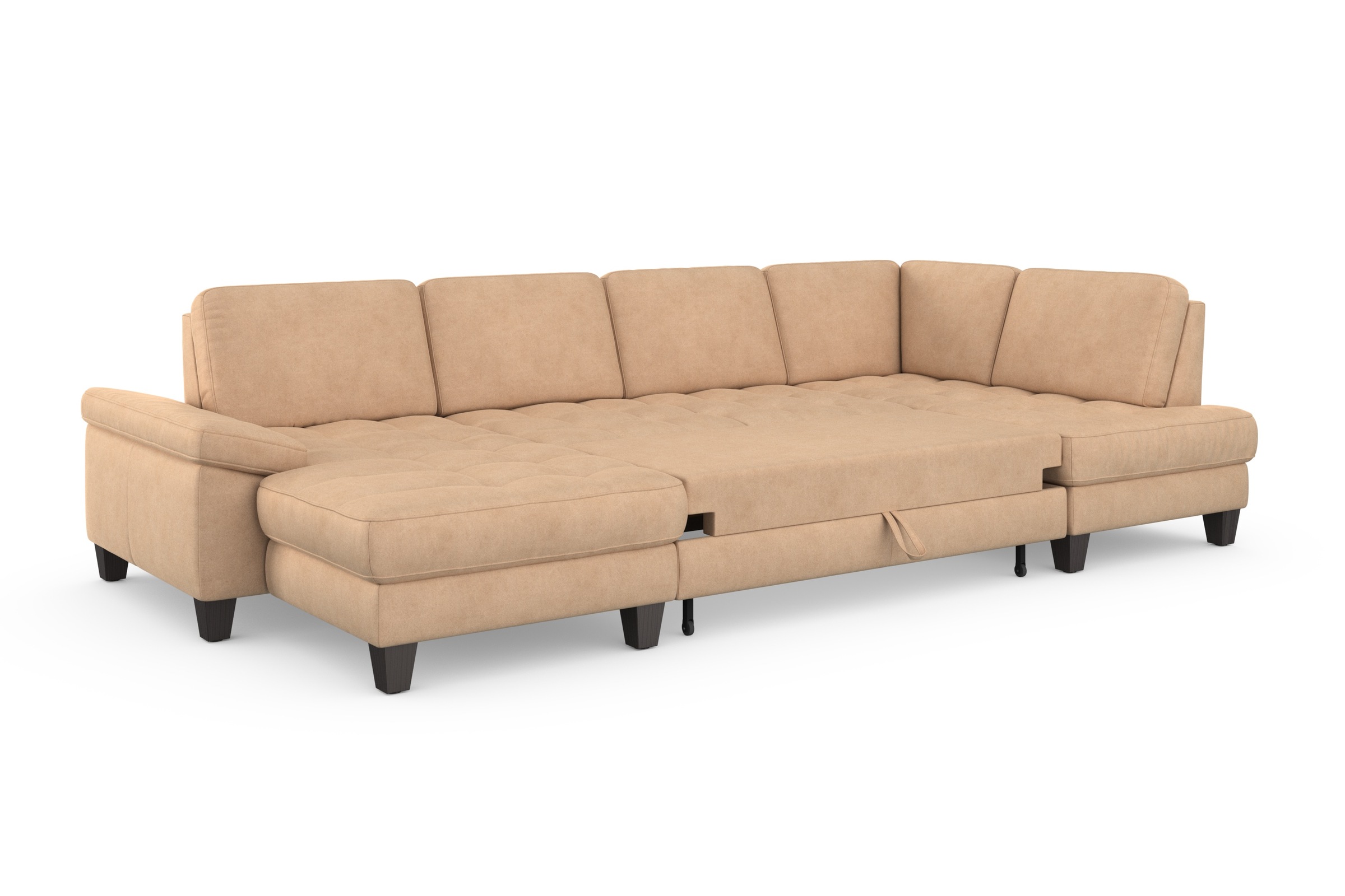 sit&more Wohnlandschaft »Westham U-Form«, wahlweise mit Bettfunktion, Bettkasten, Sitztiefenverstellung