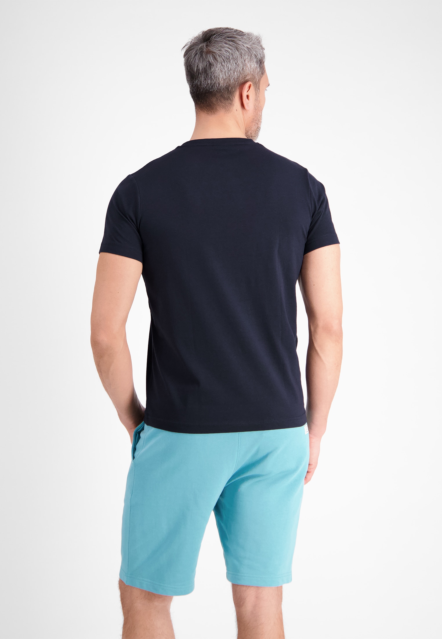 LERROS T-Shirt »T-Shirt mit Brustprint *Follow the sun*«