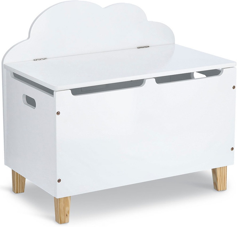 Spielzeugtruhe »Wolke«, (1 St.), MDF, Kieferholz