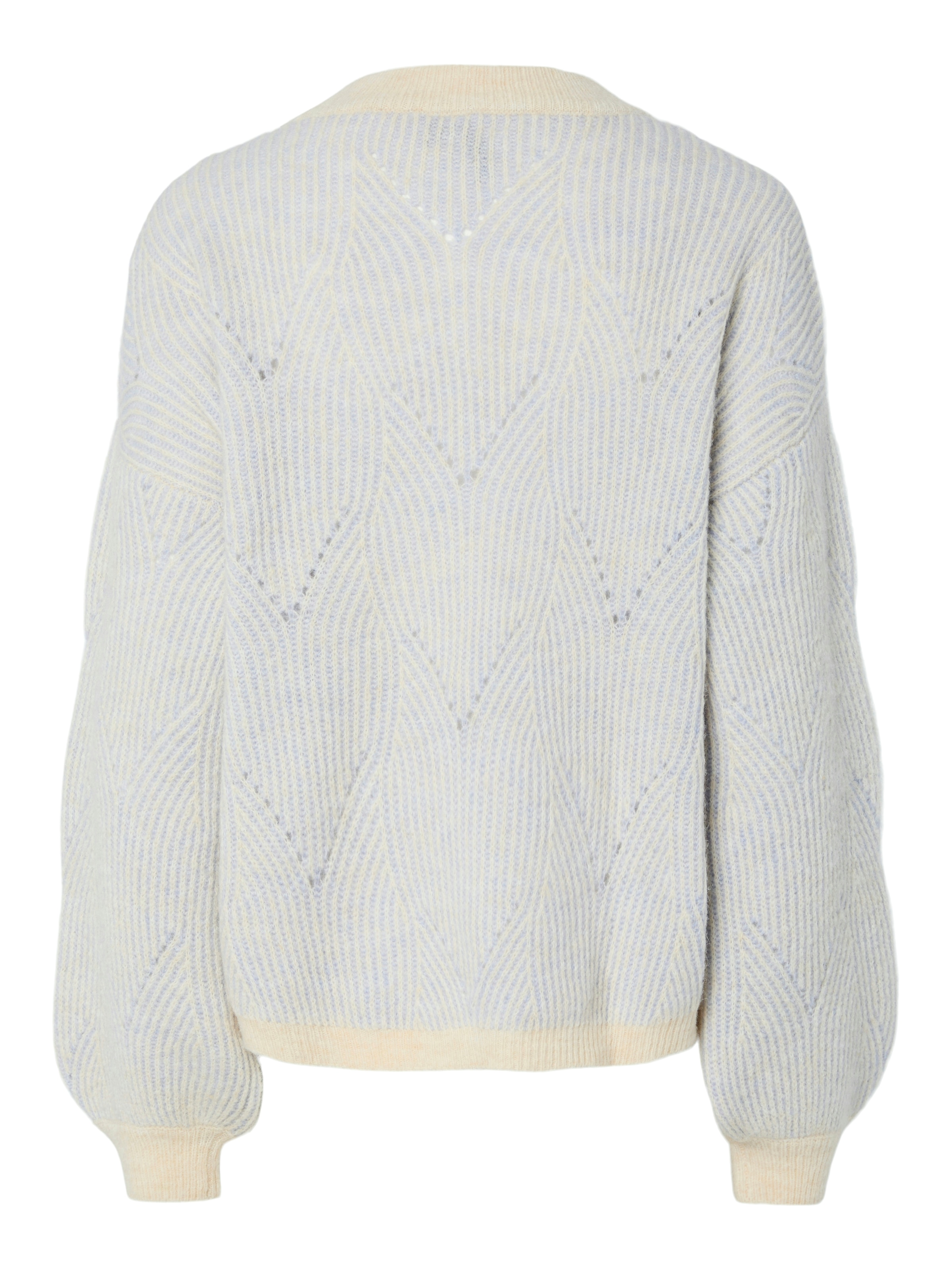 pieces Rundhalspullover »PCJENNA LS O-NECK KNIT NOOS BC«
