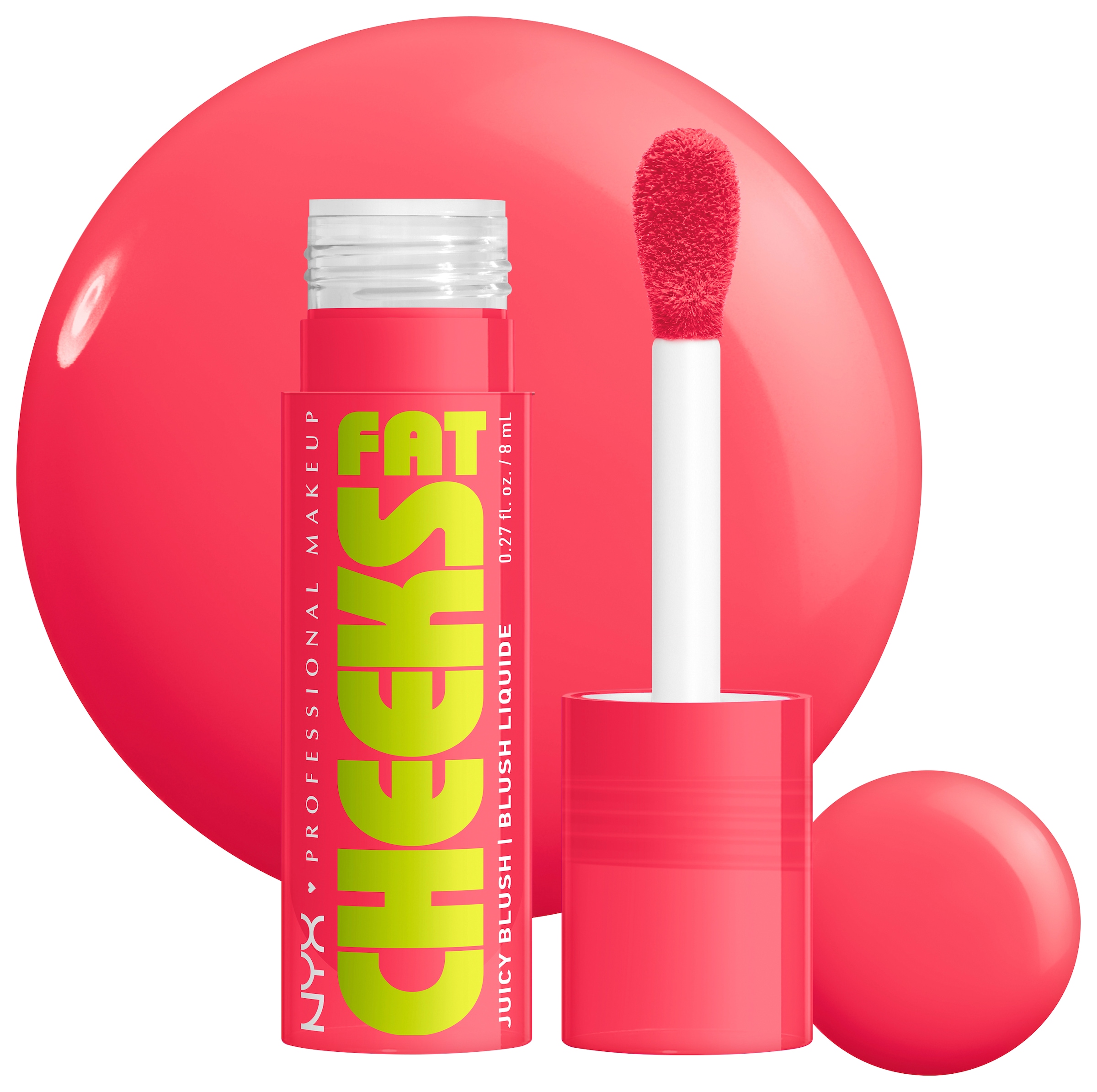 NYX PROFESSIONAL MAKEUP Rouge »Fat Cheeks Blush« verleiht deinen Wangen eine strahlende und intensive Farbe