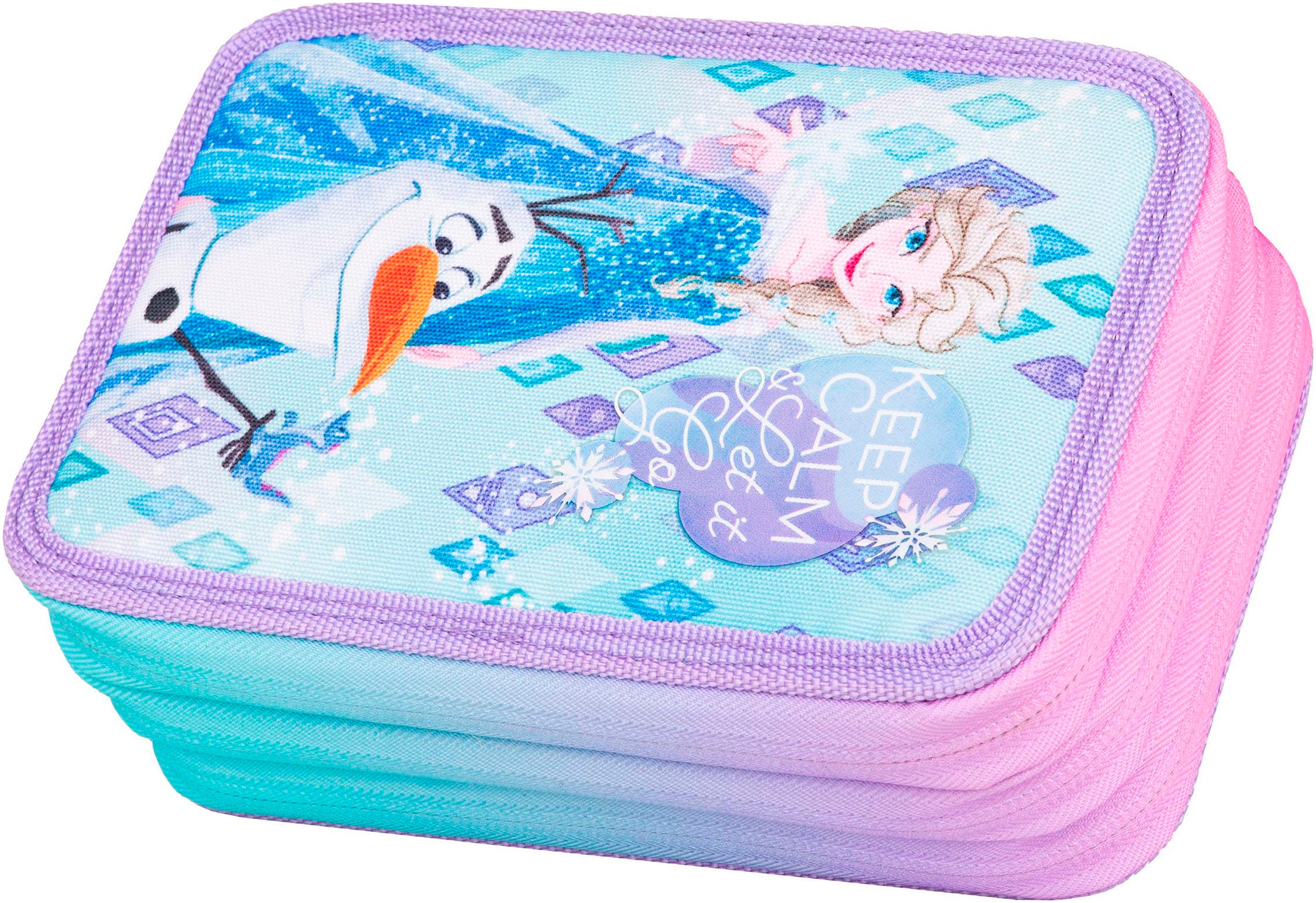 Federmäppchen »Etui, Disney, Frozen«, befüllt