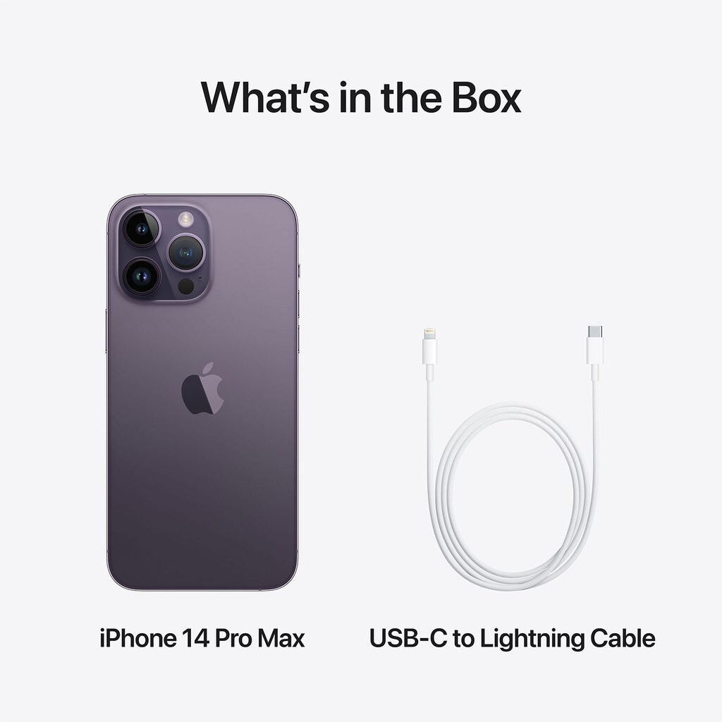 iPhone 14 Pro Max, 128 GB, Dunkellila