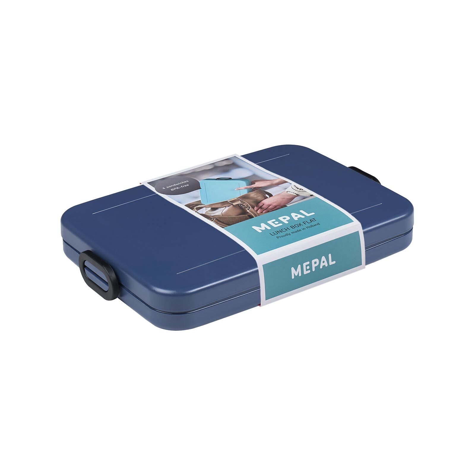 Mepal Lunchbox »Lunchbox Take a Break Flat 800 ml«, (1 tlg.)