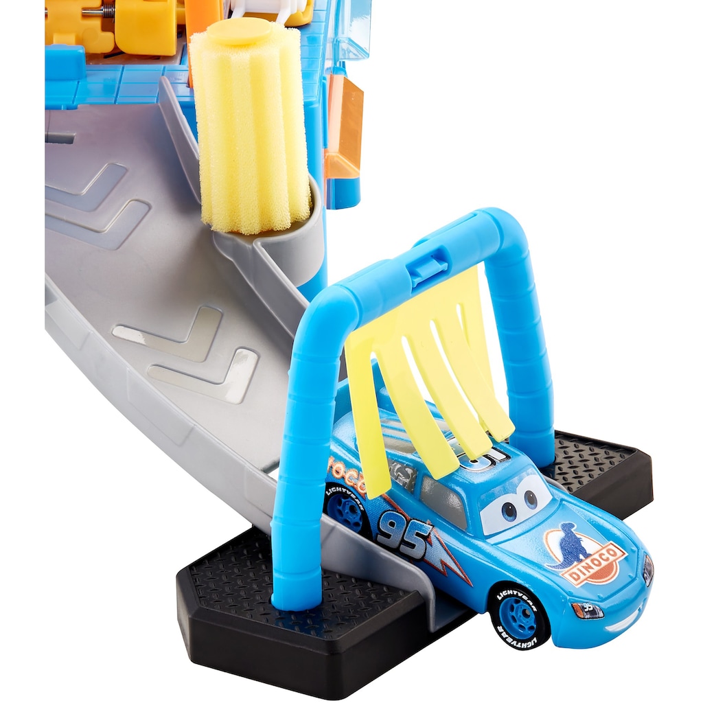 Mattel® Spiel-Gebäude »Disney Pixar Cars, Farbwechsel Dinoco Autowaschanlage«