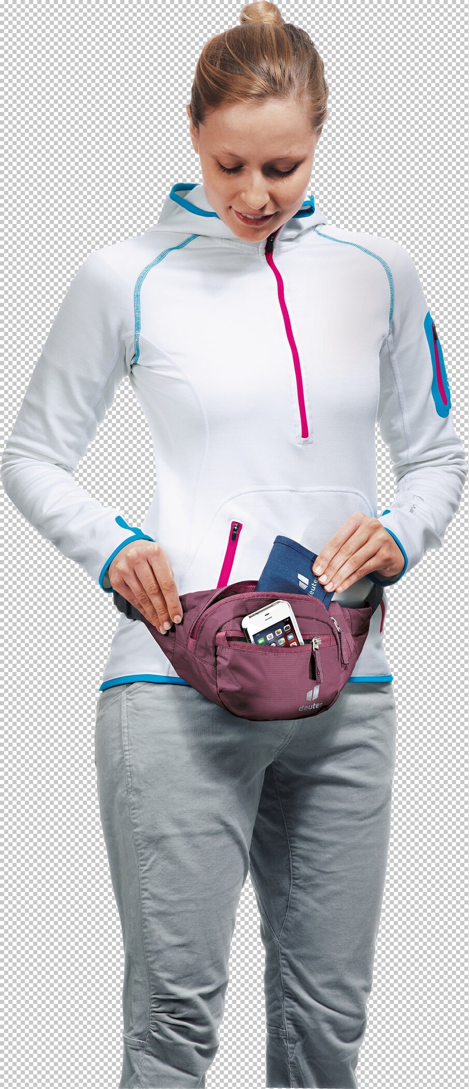 deuter Gürteltasche »BELT I« mit Logodruck, aus robuster Kunstfaser, wasserabweisend