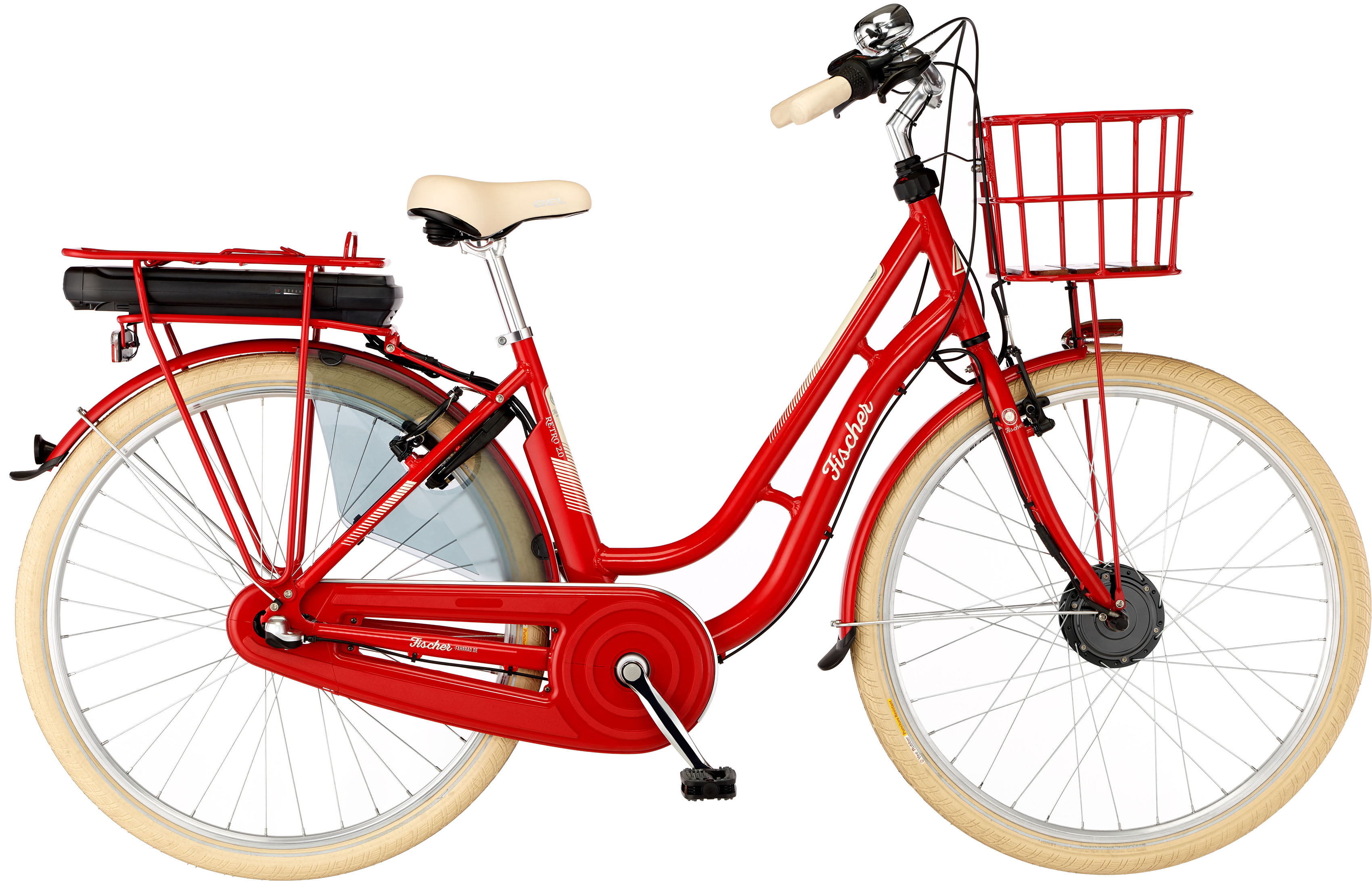 E-Bike »CITA RETRO 2.1 317«, 3 Gang, Shimano, Nexus, (mit Akku-Ladegerät-mit...