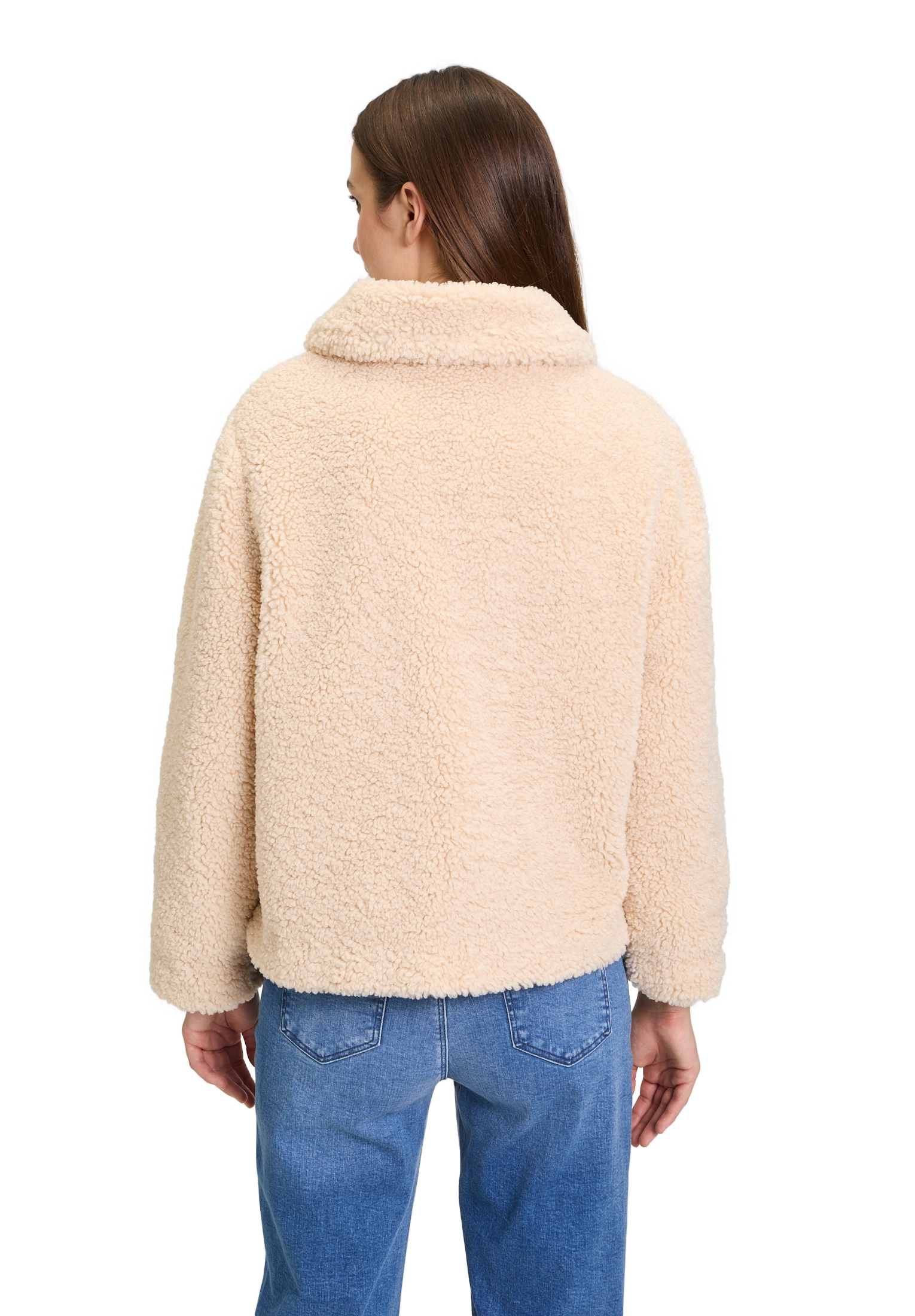 Cartoon Plüschjacke »Plüschjacke mit Kragen«