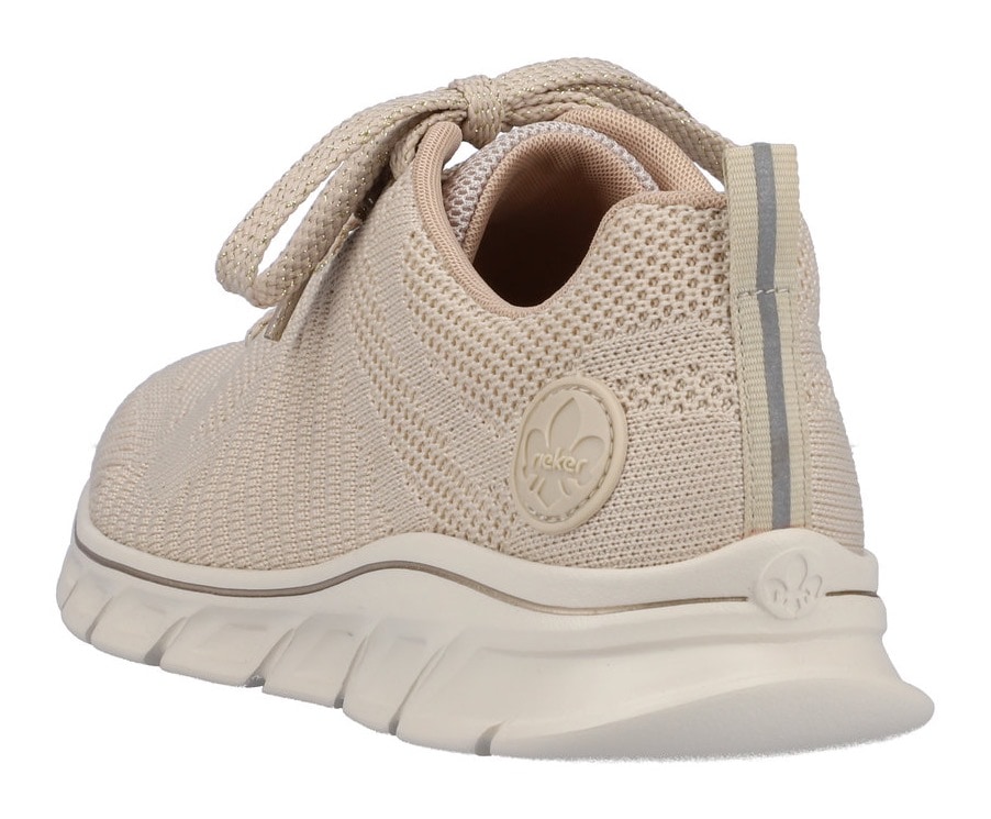 Rieker Sneaker, mit leichter Laufsohle, Freizeitschuh, Halbschuh, Schnürschuh