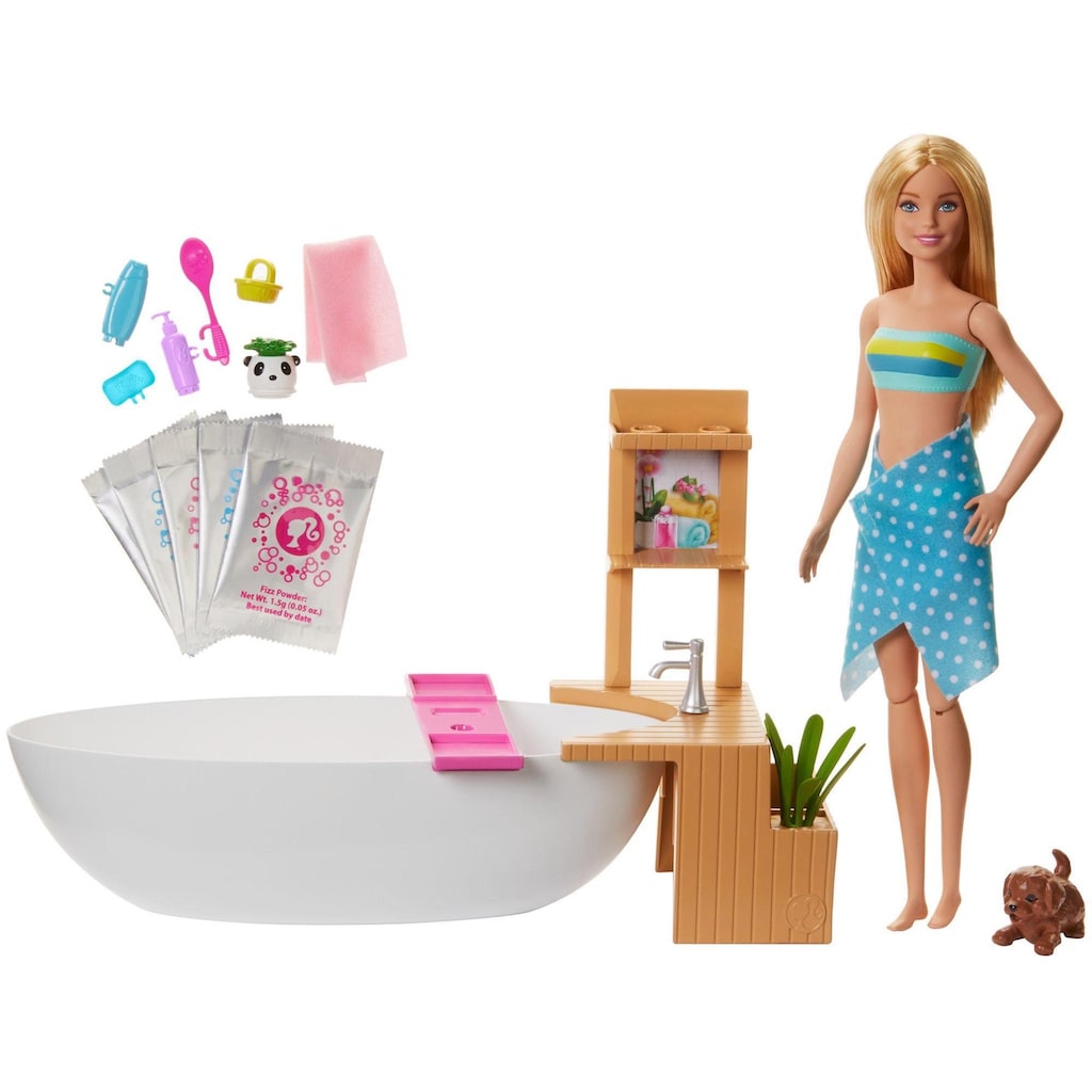 Barbie Anziehpuppe »Wellnesstag«