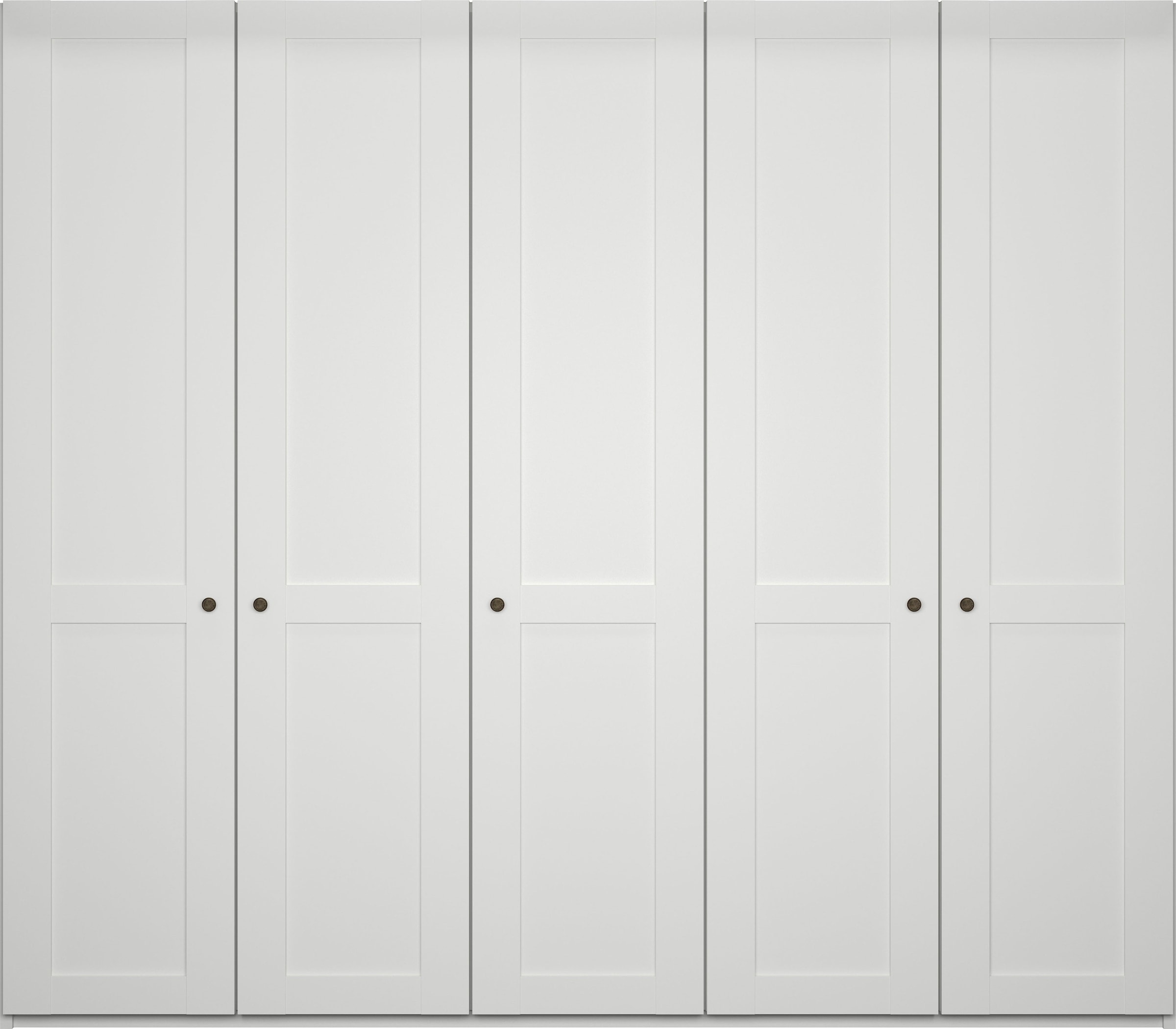 WIEMANN Drehtürenschrank »Göteborg, Kleiderschrank, Schrank, Wäscheschrank«, (4 Breiten, MADE IN GERMANY), inkl. Türendämpfung, langlebige Qualität, viel Stauraum