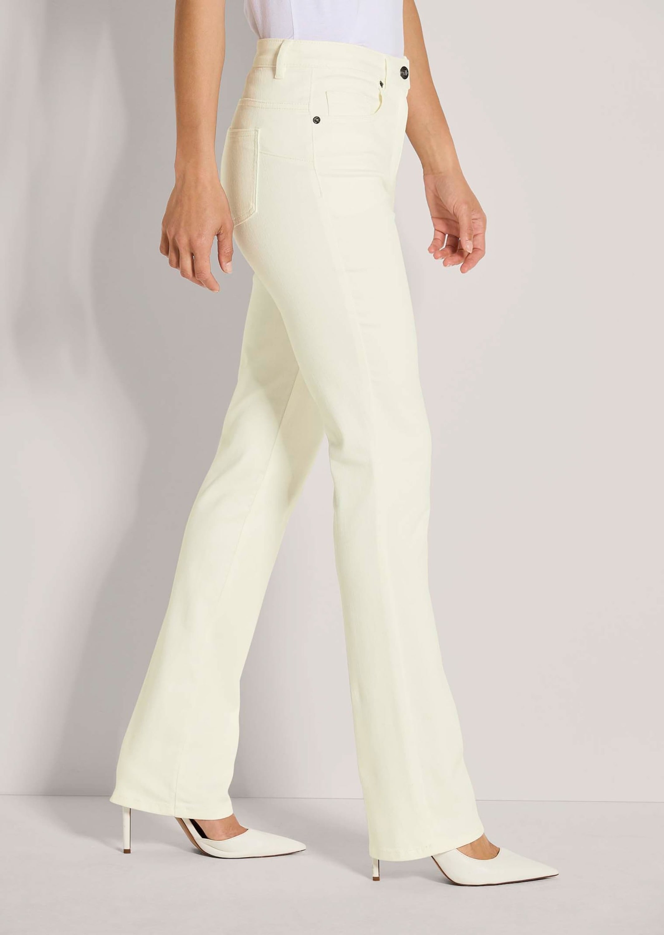 MADELEINE Regular-fit-Jeans »Jeans Gerade Five-Pocket-Jeans mit Stretch«
