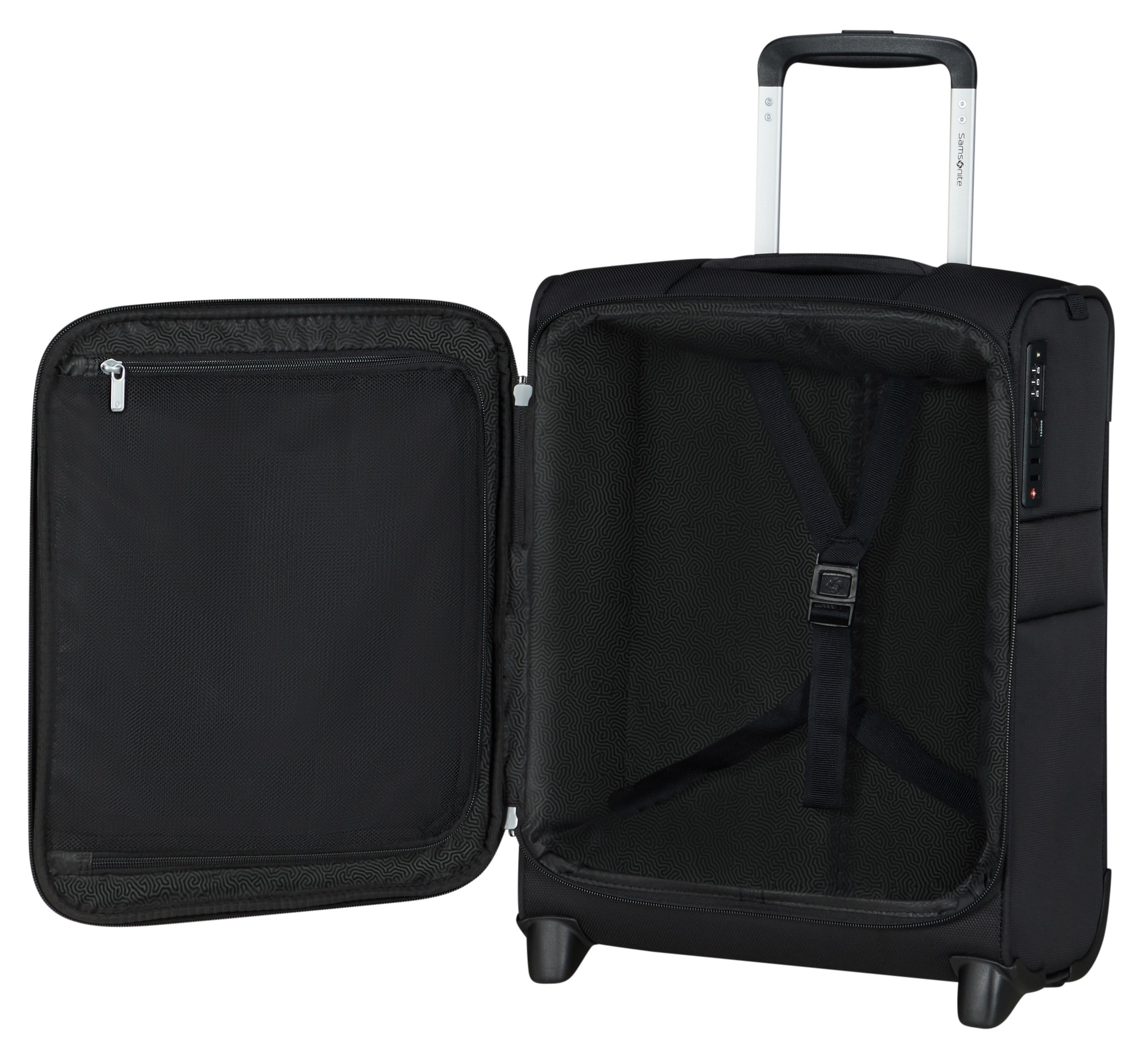 Samsonite Weichgepäck-Trolley »UPRIGHT 45/16 UNDERSEATER«, 2 Rollen, Handgepäck-Koffer, Reisekoffer, Koffer, Weichschalenkoffer, Trolley