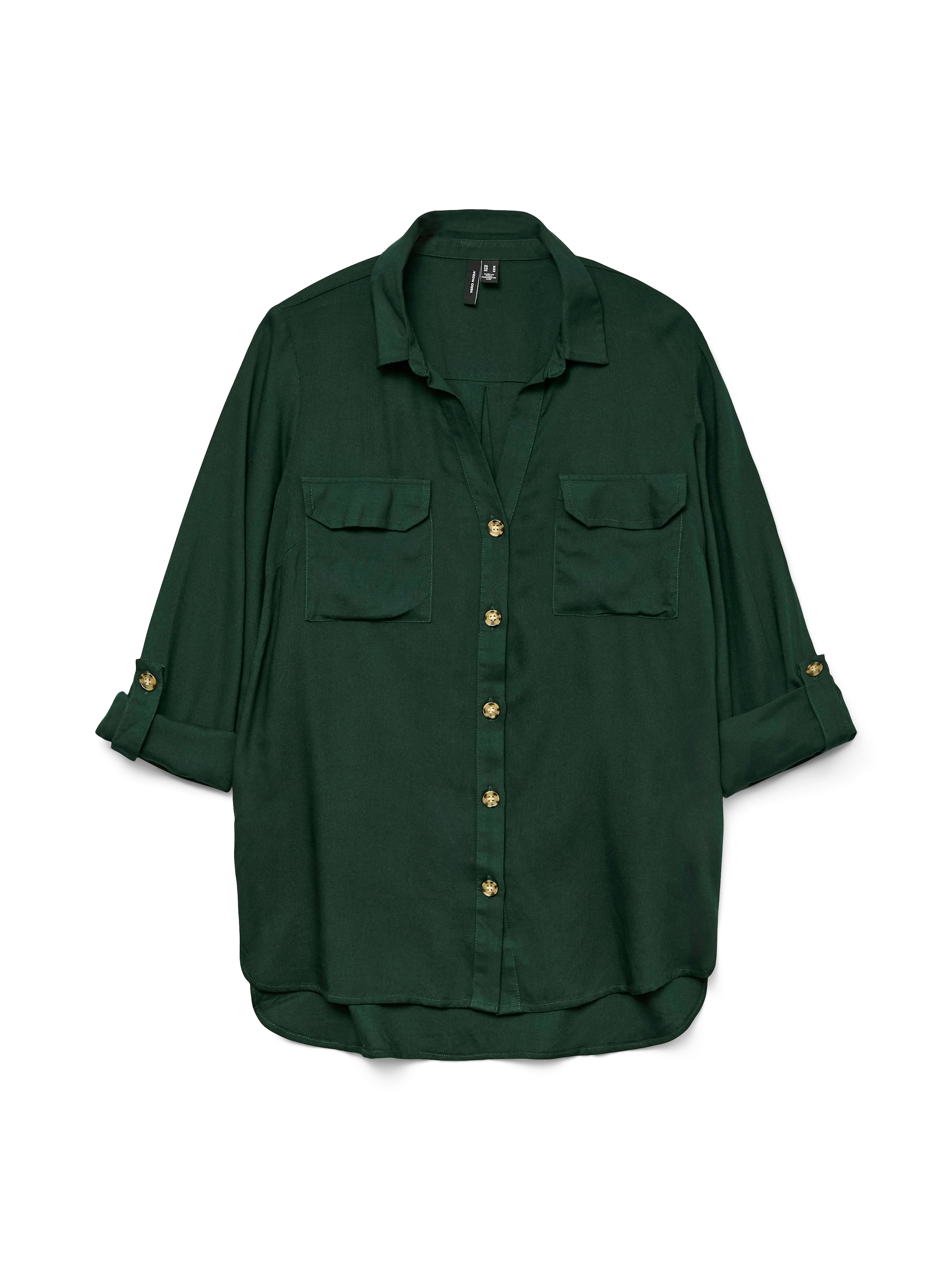 Vero Moda Hemdbluse »VMBUMPY L/S SHIRT NEW WVN GA NOOS«