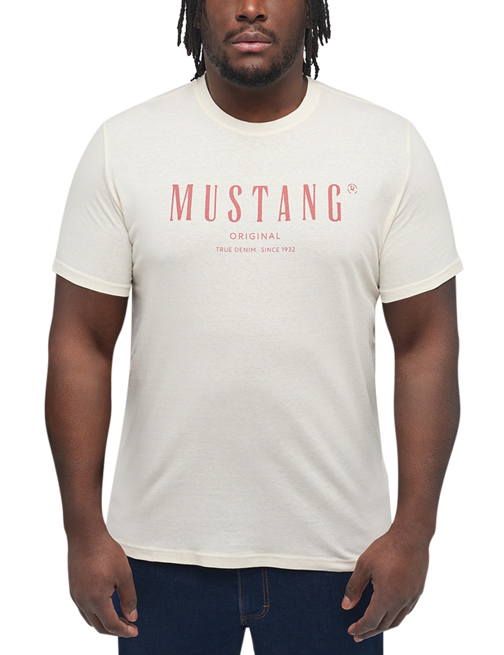 »Mustang bei T-Shirt«, T-Shirt MUSTANG T-Shirt T-Shirt ♕ Mustang