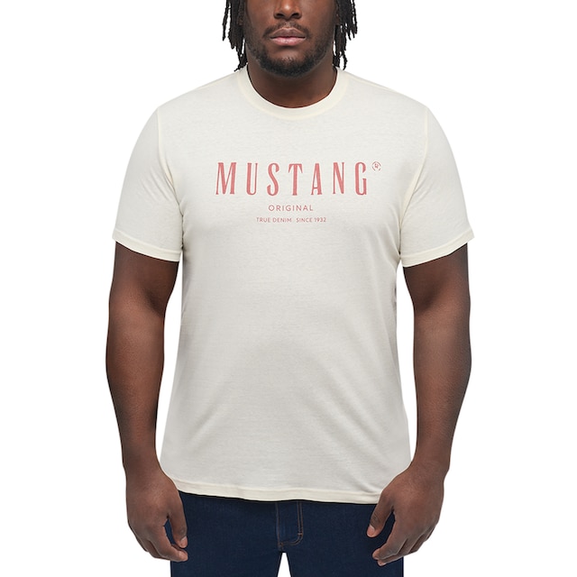 MUSTANG T-Shirt »Mustang T-Shirt T-Shirt«, Mustang T-Shirt bei ♕